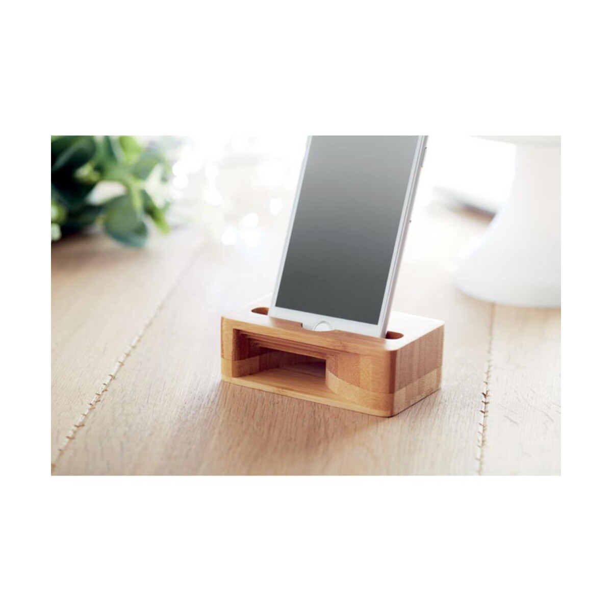 Stojaki na telefon z logo – stojak na smartfon caracol mo9706-40-ambiant Stojak na smartfon CARACOL mo9706-40-ambiant