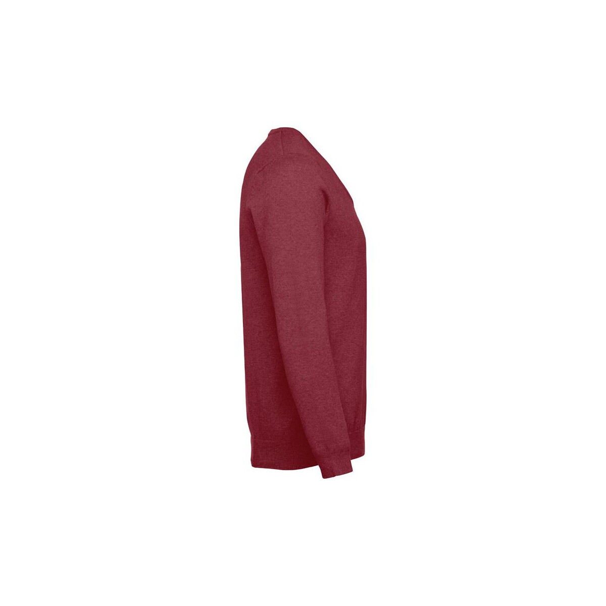 Swetry z logo – thc milan. męski sweter v-neck z bawełny i poliamidu 30149_115-c THC MILAN. Męski sweter V-neck z bawełny i poliamidu 30149_115-c