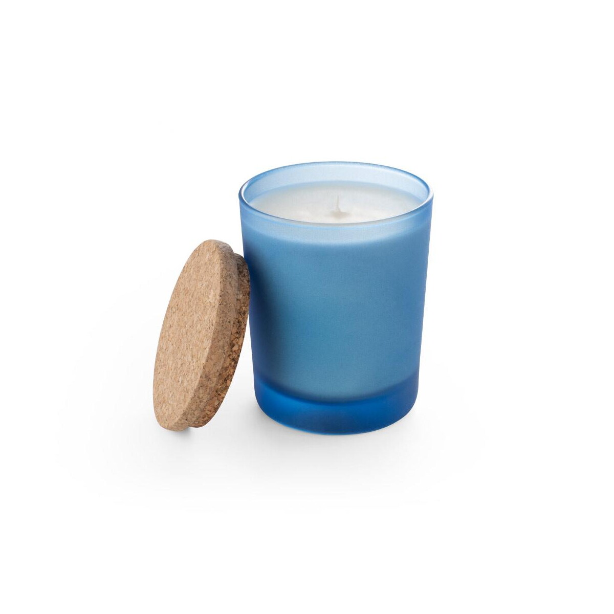 Świece z logo – duval. świeca zapachowa w szklanym pojemniku z cork pokrywką 180 g 95075_104-a DUVAL. Świeca zapachowa w szklanym pojemniku z cork pokrywką 180 g 95075_104-a