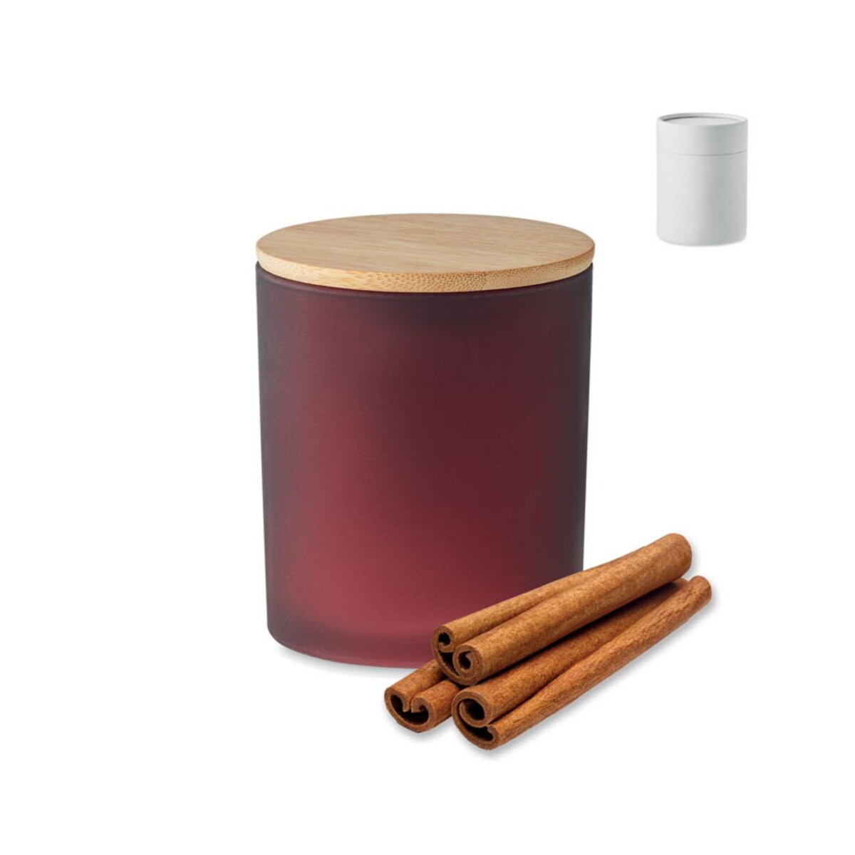 Świece z logo – świeca woskowa roślinna 280 gr keops large mo6621-02 Świeca woskowa roślinna 280 gr KEOPS LARGE mo6621-02