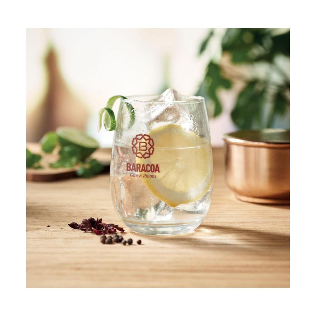 Szklanki z logo – szklanka z recyklingu 420 ml dilly mo6657-22-print Szklanka z recyklingu 420 ml DILLY mo6657-22-print