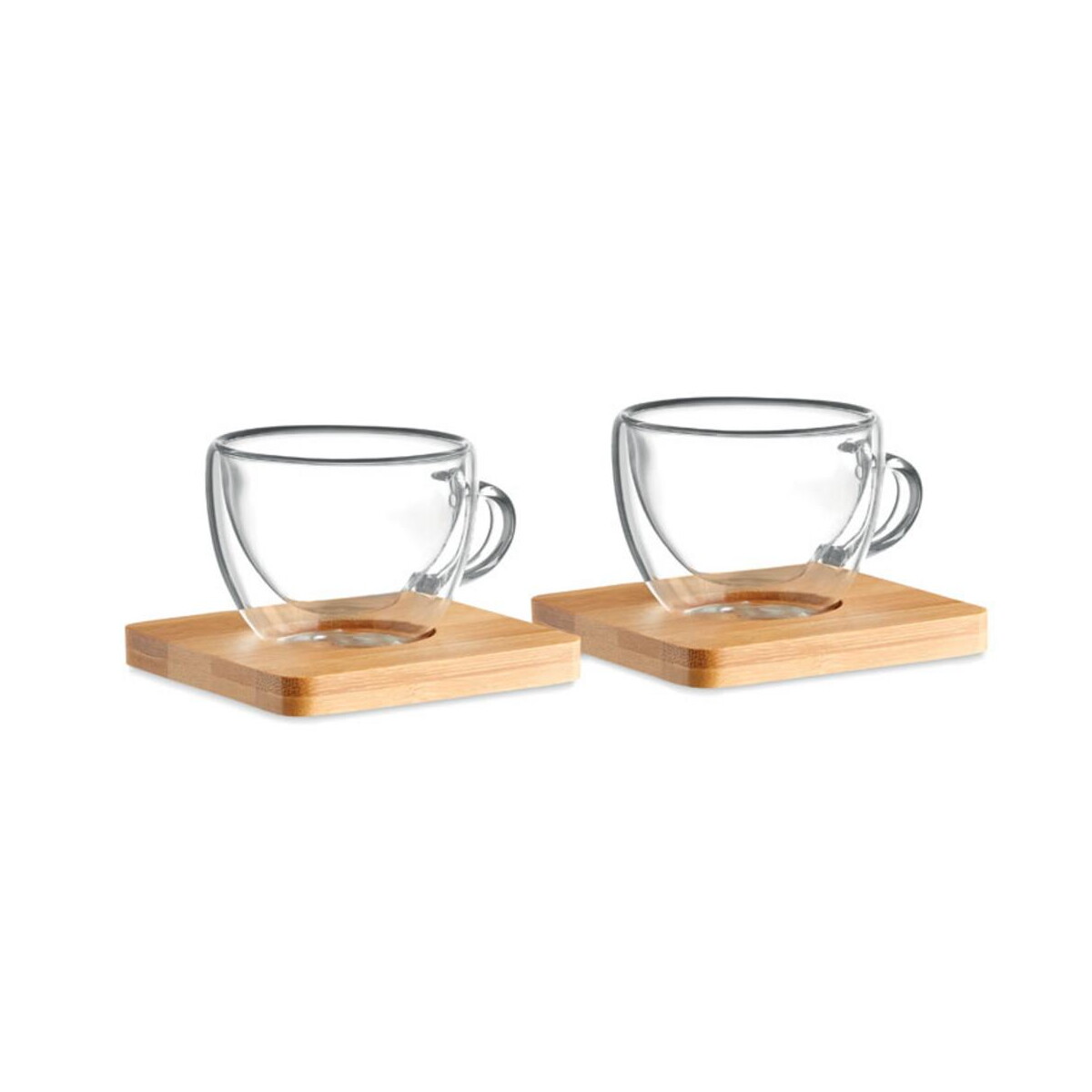 Szklanki z logo – zestaw 2 szklanek do espresso belize mo9709-22 Zestaw 2 szklanek do espresso BELIZE mo9709-22