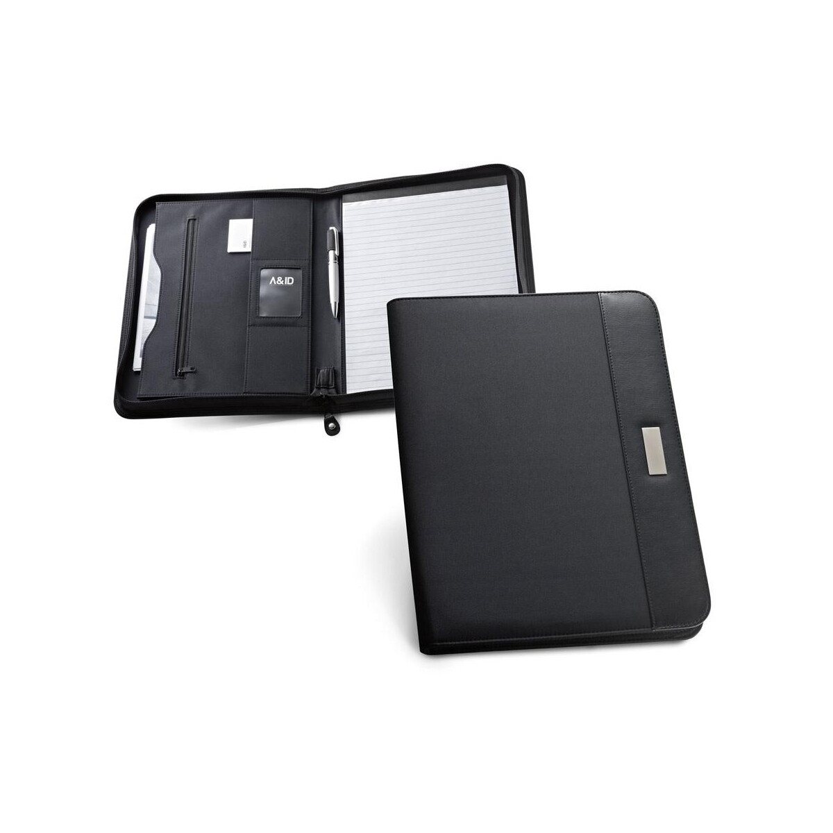 Teczki z logo – paszo. teczka a4 z pu i mikrofibry z blokiem strony w linie 92044_set PASZO. Teczka A4 z PU i mikrofibry z blokiem strony w linie 92044_set