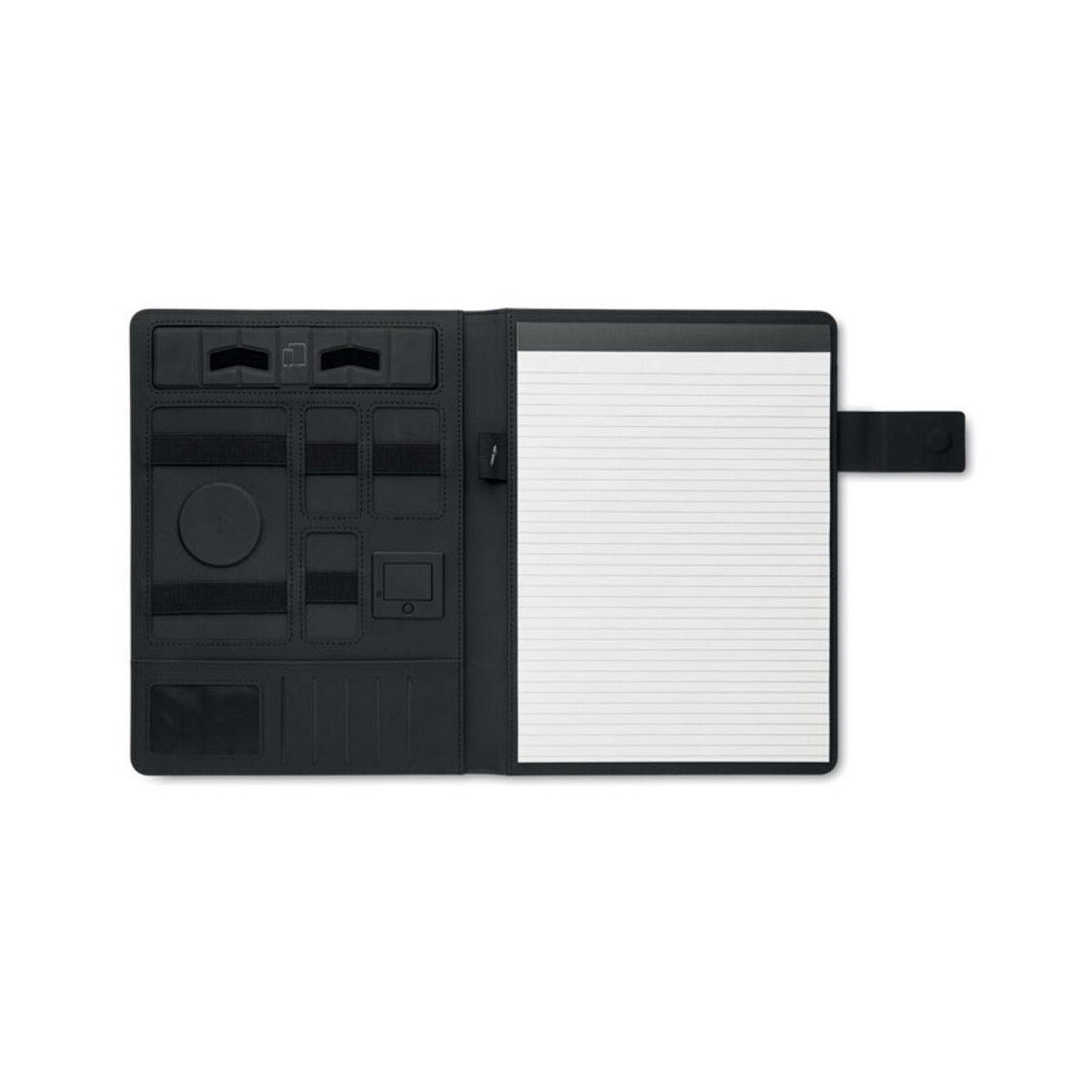 Teczki z logo – teczka a4 z bezprzewodową ładow burgus mo2495-03-back Teczka A4 z bezprzewodową ładow BURGUS mo2495-03-back