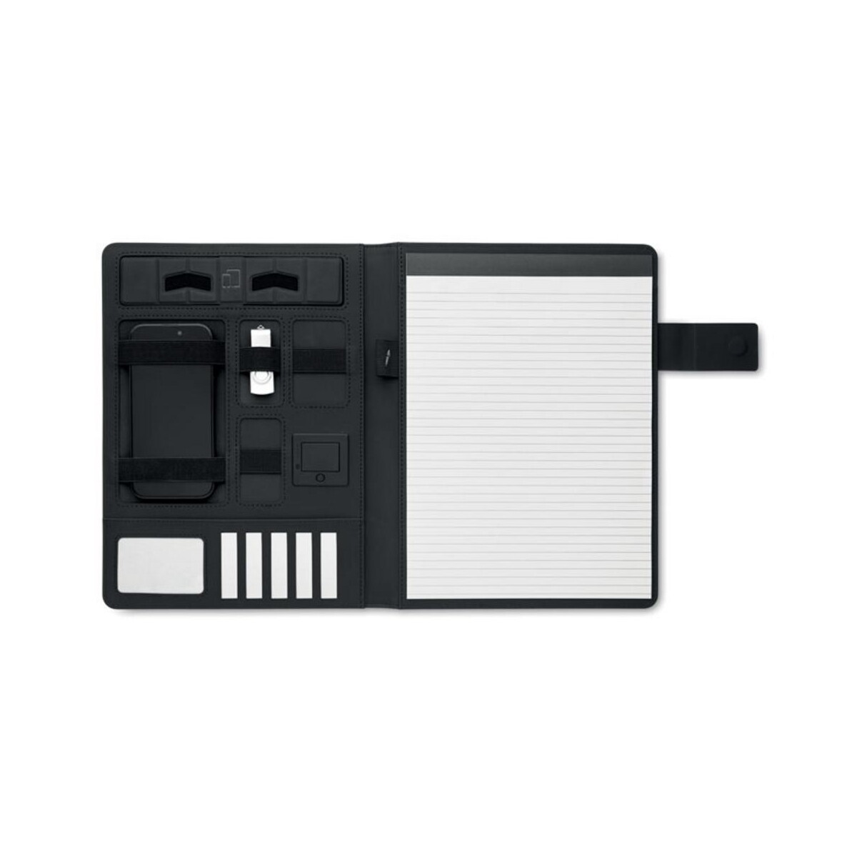 Teczki z logo – teczka a4 z bezprzewodową ładow burgus mo2495-03 Teczka A4 z bezprzewodową ładow BURGUS mo2495-03