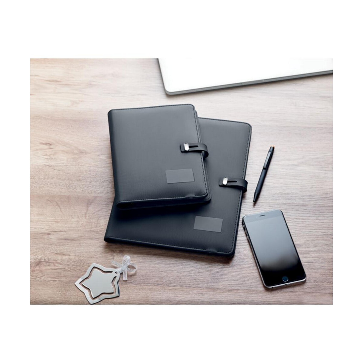 Teczki z logo – teczka a4 z ładowarką smartfolder mo9401-03-ambiant Teczka A4 z ładowarką SMARTFOLDER mo9401-03-ambiant