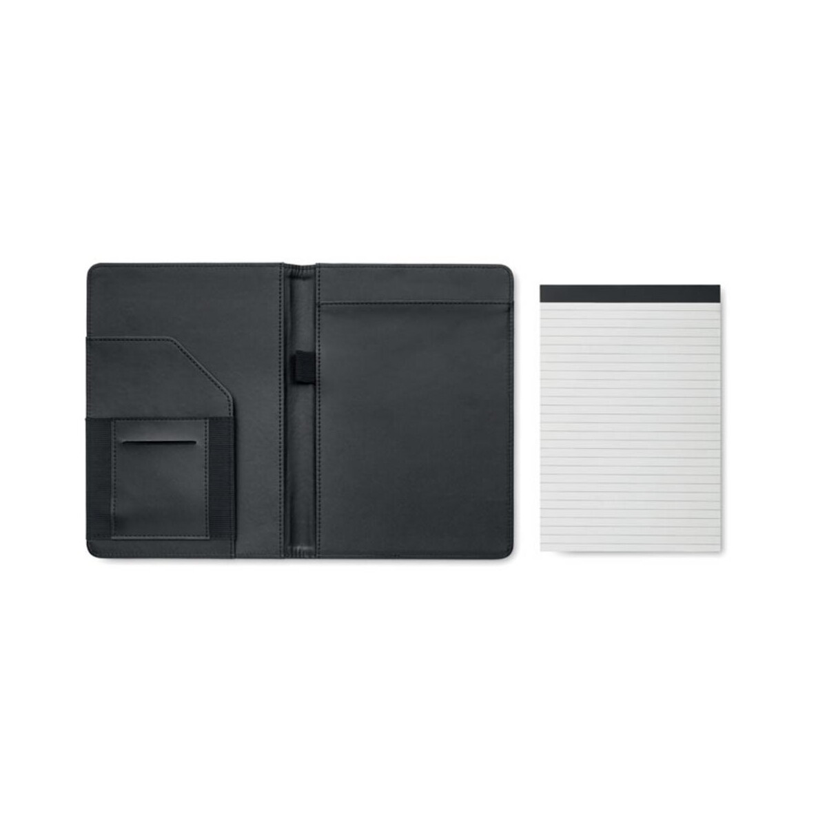 Teczki z logo – teczka a5 300d rpet folio mo2569-03-open Teczka A5 300D RPET FOLIO mo2569-03-open