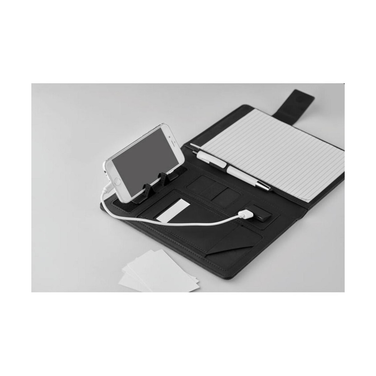 Teczki z logo – teczka a5 z powerbankiem powernoty mo9231-03-detail Teczka A5 z powerbankiem POWERNOTY mo9231-03-detail