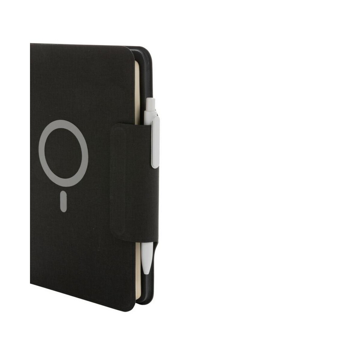 Teczka konferencyjna, notatnik A5, ładowarka bezprzewodowa, power bank 8000 mAh P774.312__B_10