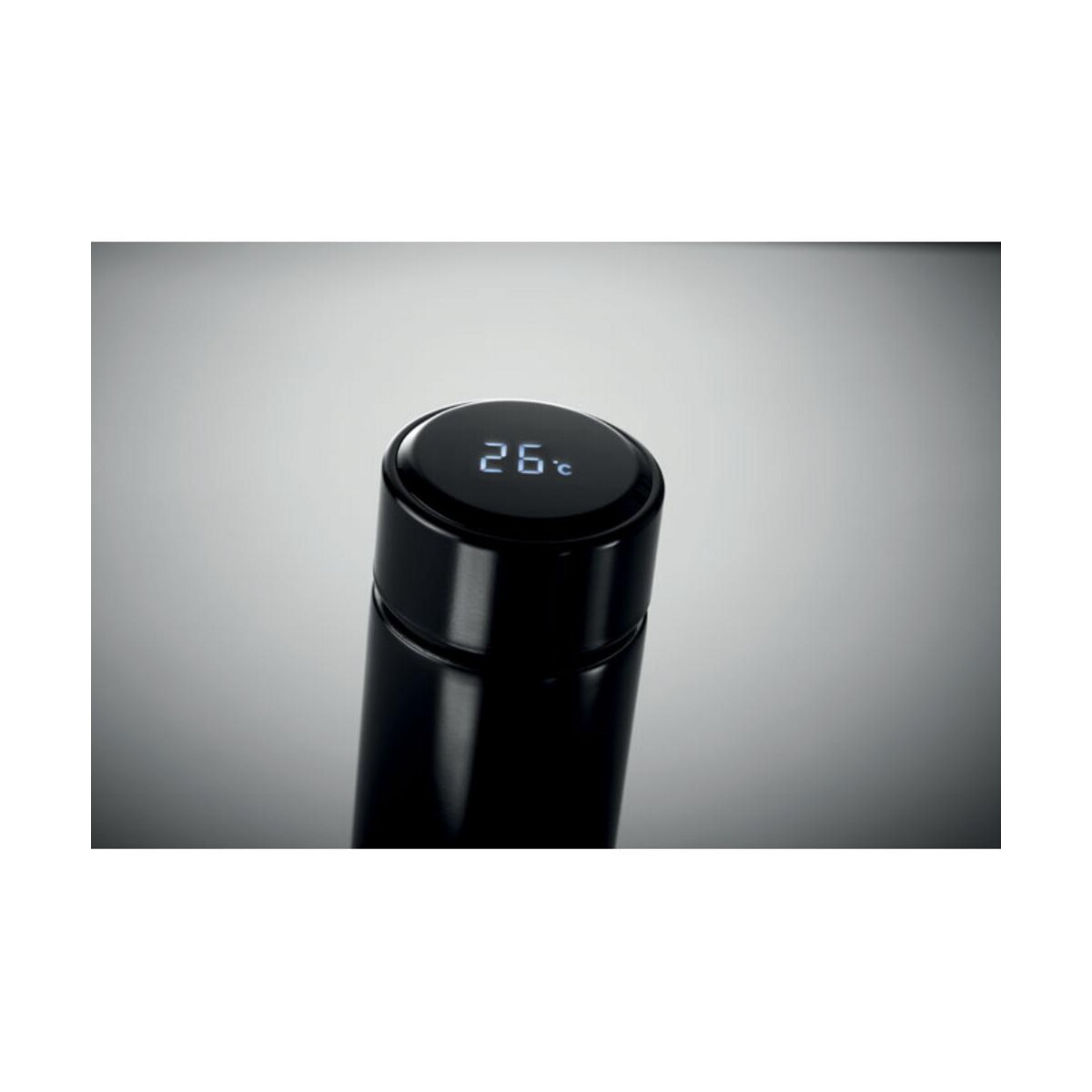 Termosy z logo – butelka z termometrem pole mo9796-03-open Butelka z termometrem POLE mo9796-03-open