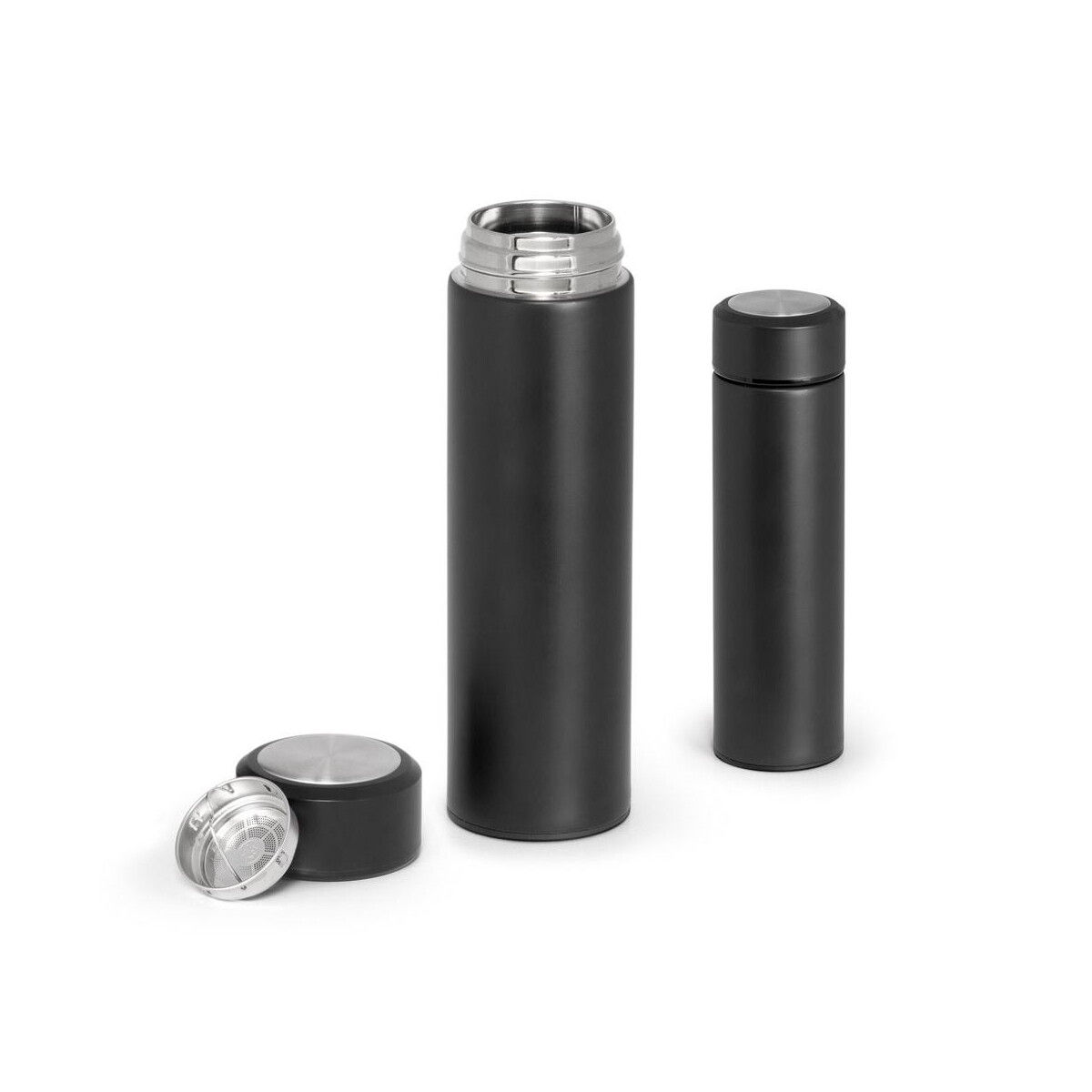Termosy z logo – ingram. termos ze stali nierdzewnej 470 ml 94682_set INGRAM. Termos ze stali nierdzewnej 470 ml 94682_set