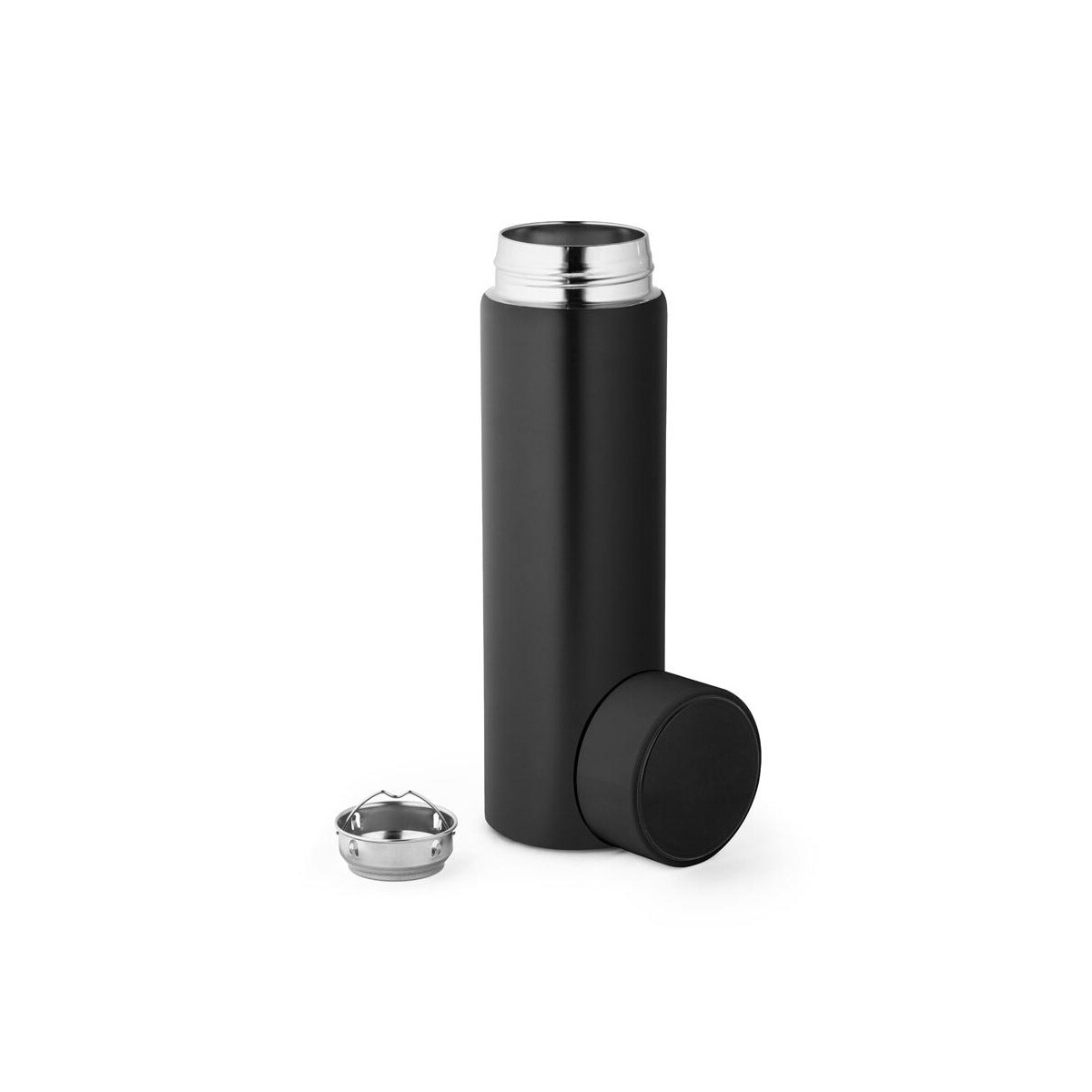 Termosy z logo – rossi. termos ze stali nierdzewnej 470 ml 94069_103-d ROSSI. Termos ze stali nierdzewnej 470 ml 94069_103-d