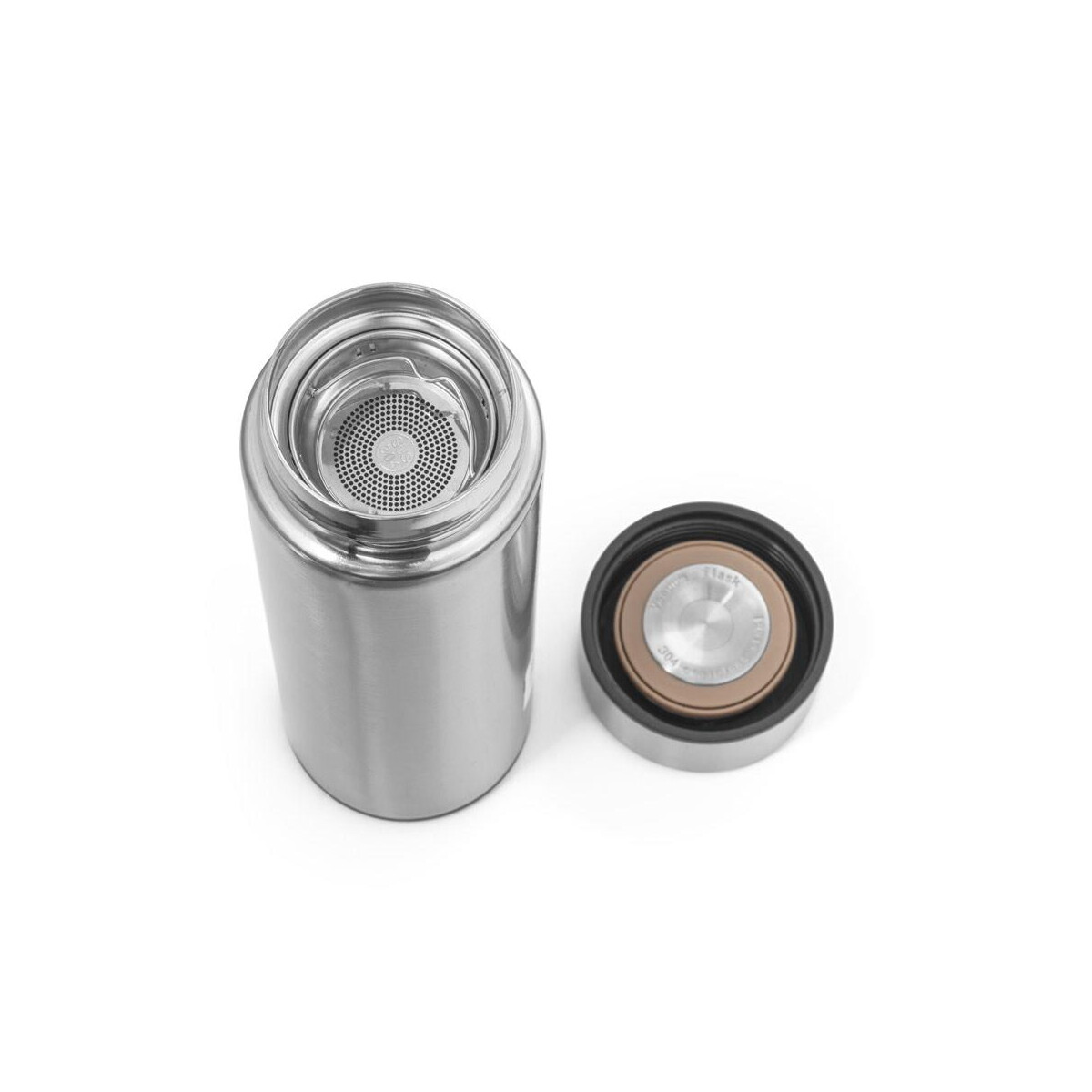 Termosy z logo – rossi. termos ze stali nierdzewnej 470 ml 94069_127-c ROSSI. Termos ze stali nierdzewnej 470 ml 94069_127-c