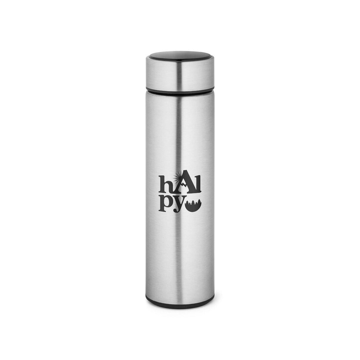 Termosy z logo – rossi. termos ze stali nierdzewnej 470 ml 94069_127-logo ROSSI. Termos ze stali nierdzewnej 470 ml 94069_127-logo