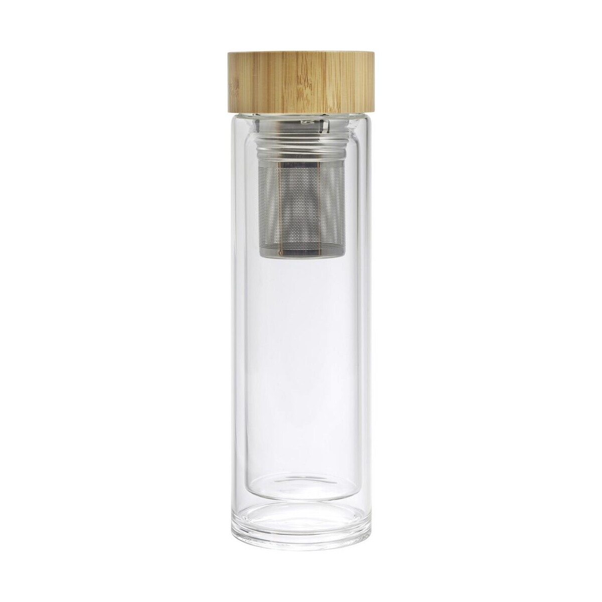 Termosy z logo – szklany termos 420 ml, posiada sitko zatrzymujące fusy V0774-18_AAA07 Szklany termos 420 ml, posiada sitko zatrzymujące fusy V0774-18_AAA07