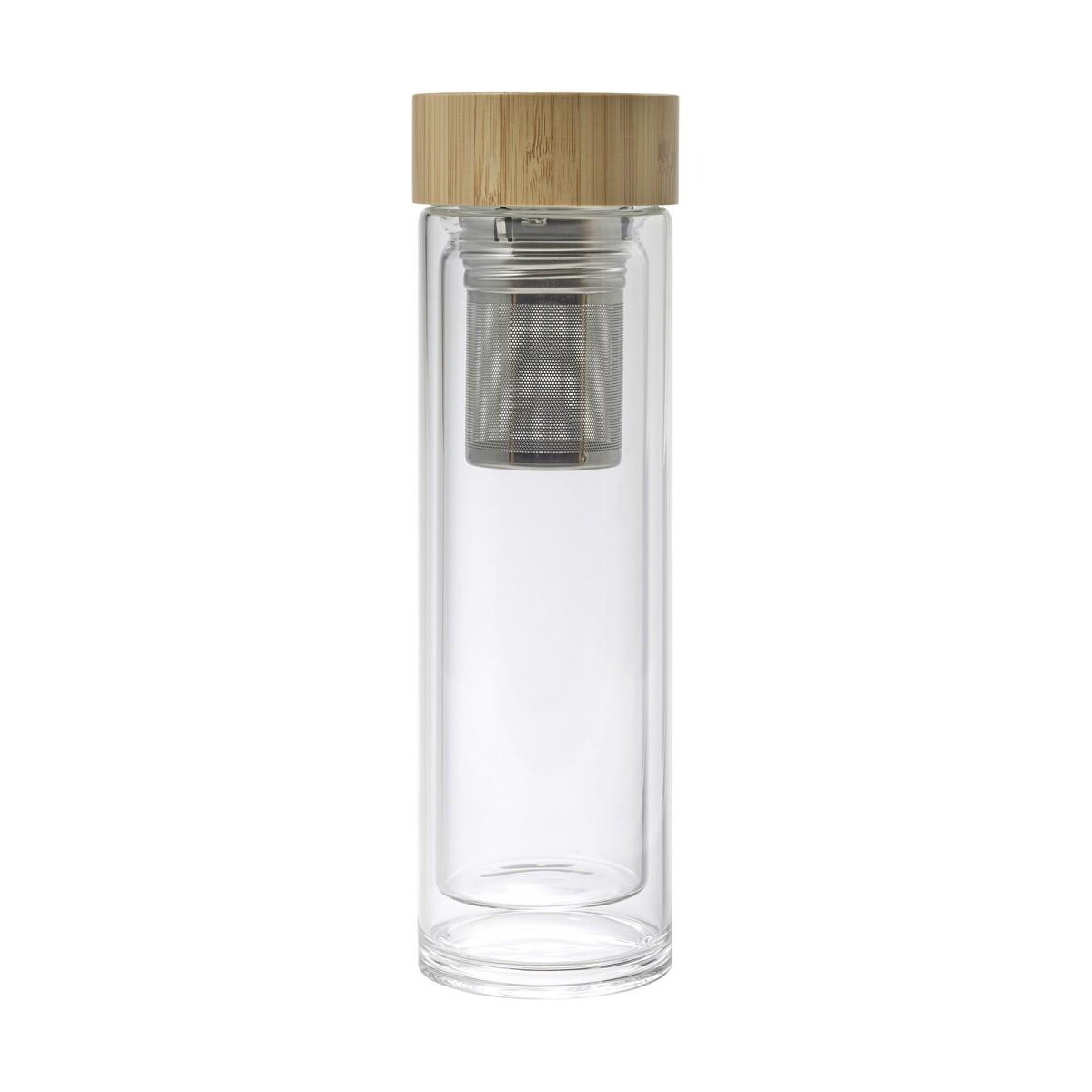 Termosy z logo – szklany termos 420 ml, posiada sitko zatrzymujące fusy V0774-18_AAA08 Szklany termos 420 ml, posiada sitko zatrzymujące fusy V0774-18_AAA08