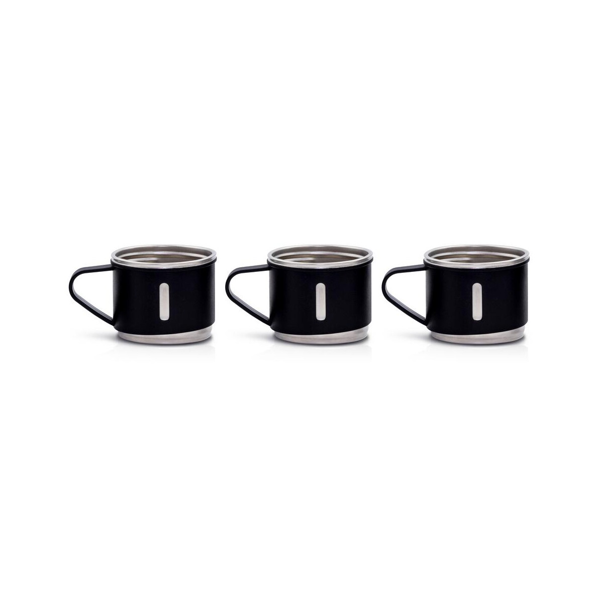 Termosy z logo – termos 420 ml i 3 kubki 150 ml | quavean VA117-03_AAA04 Termos 420 ml i 3 kubki 150 ml | Quavean VA117-03_AAA04