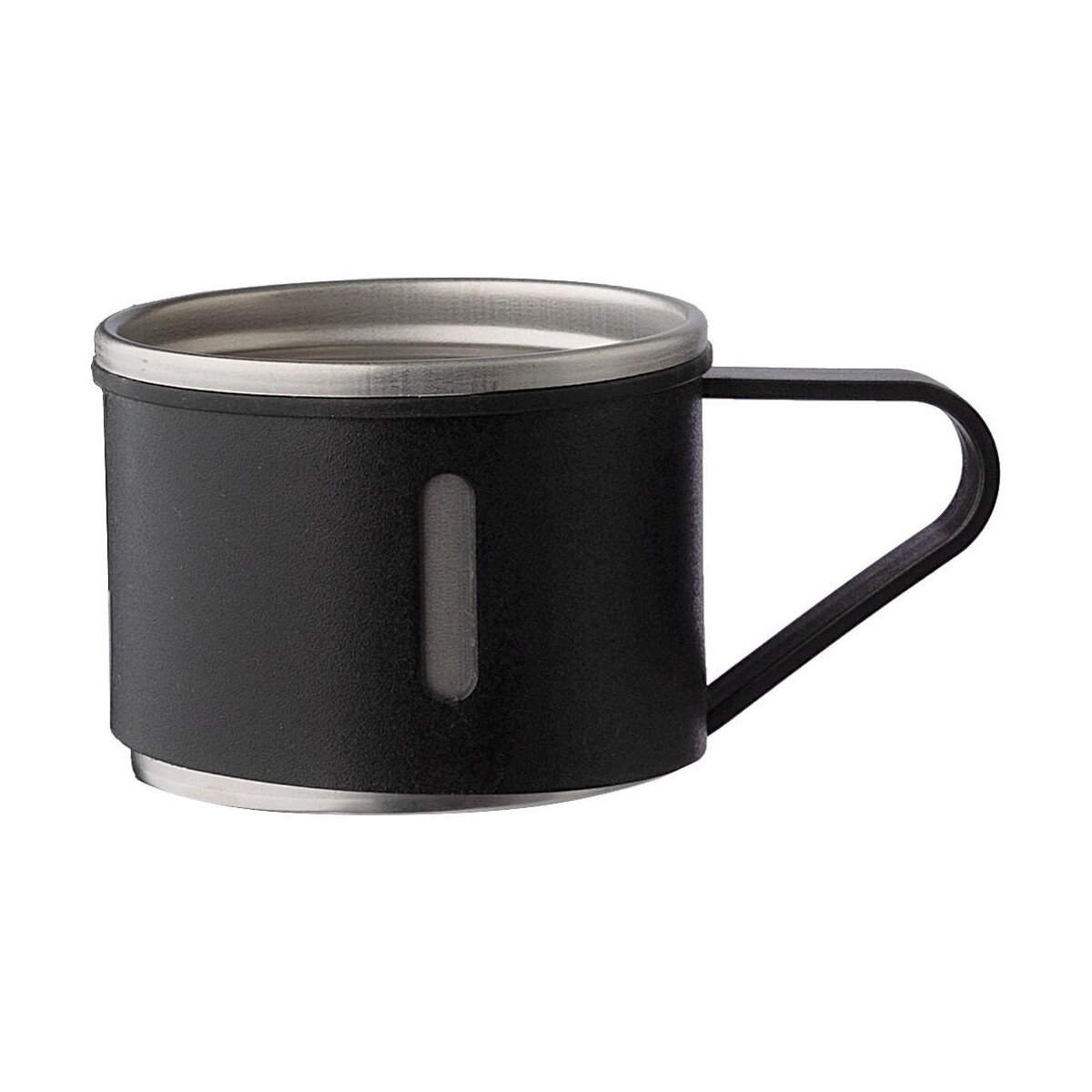 Termosy z logo – termos 420 ml, trzy kubki 150 ml VA195-03_AAB02 Termos 420 ml, trzy kubki 150 ml VA195-03_AAB02