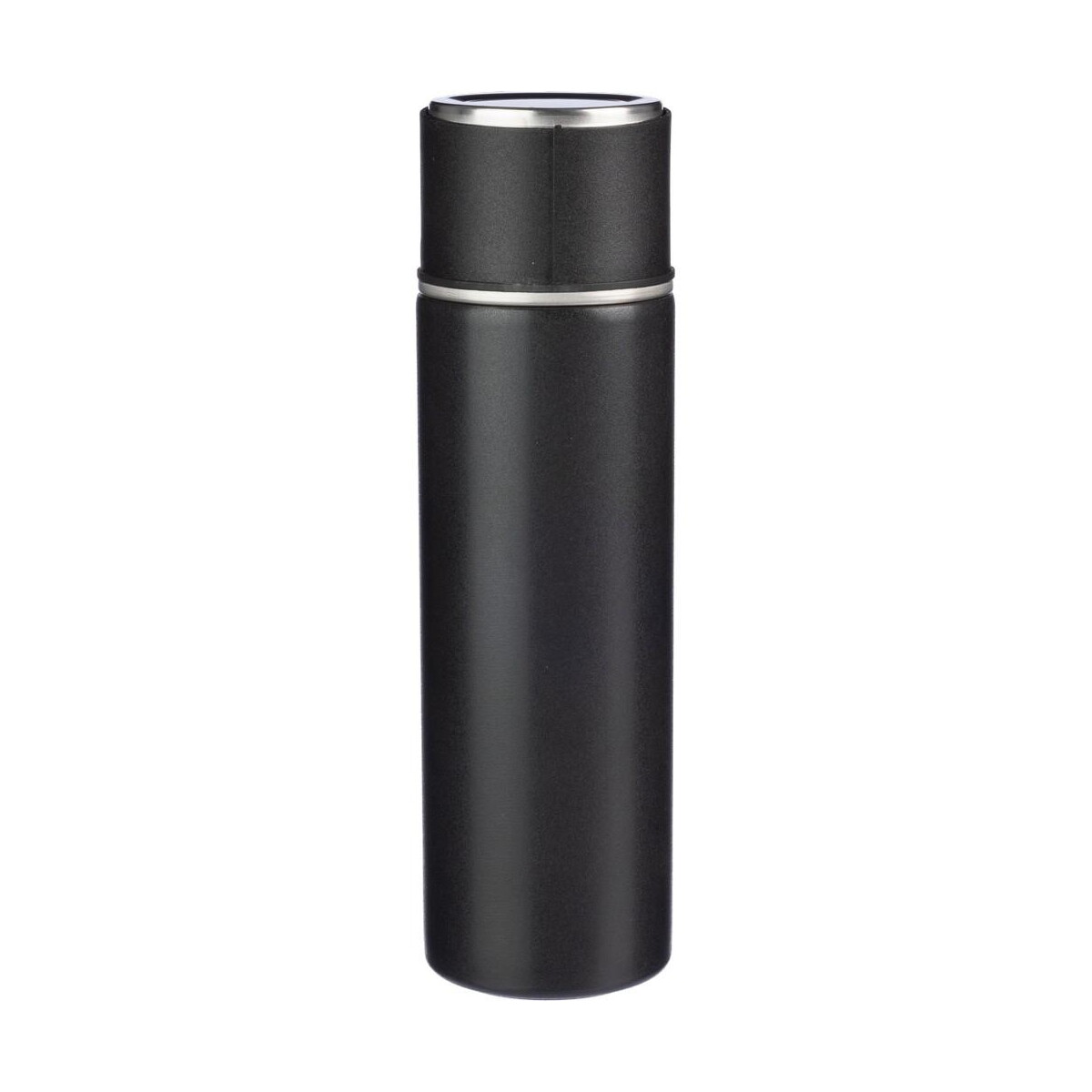 Termosy z logo – termos 420 ml, trzy kubki 150 ml VA195-03_IBK01 Termos 420 ml, trzy kubki 150 ml VA195-03_IBK01
