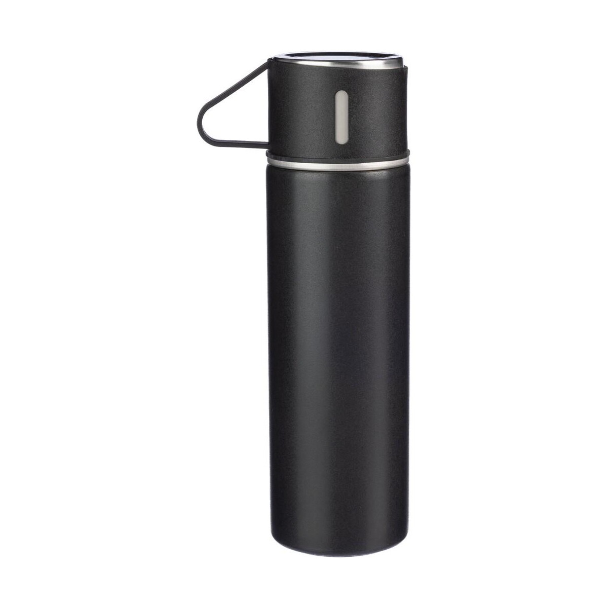 Termosy z logo – termos 420 ml, trzy kubki 150 ml VA195-03_ISR01 Termos 420 ml, trzy kubki 150 ml VA195-03_ISR01