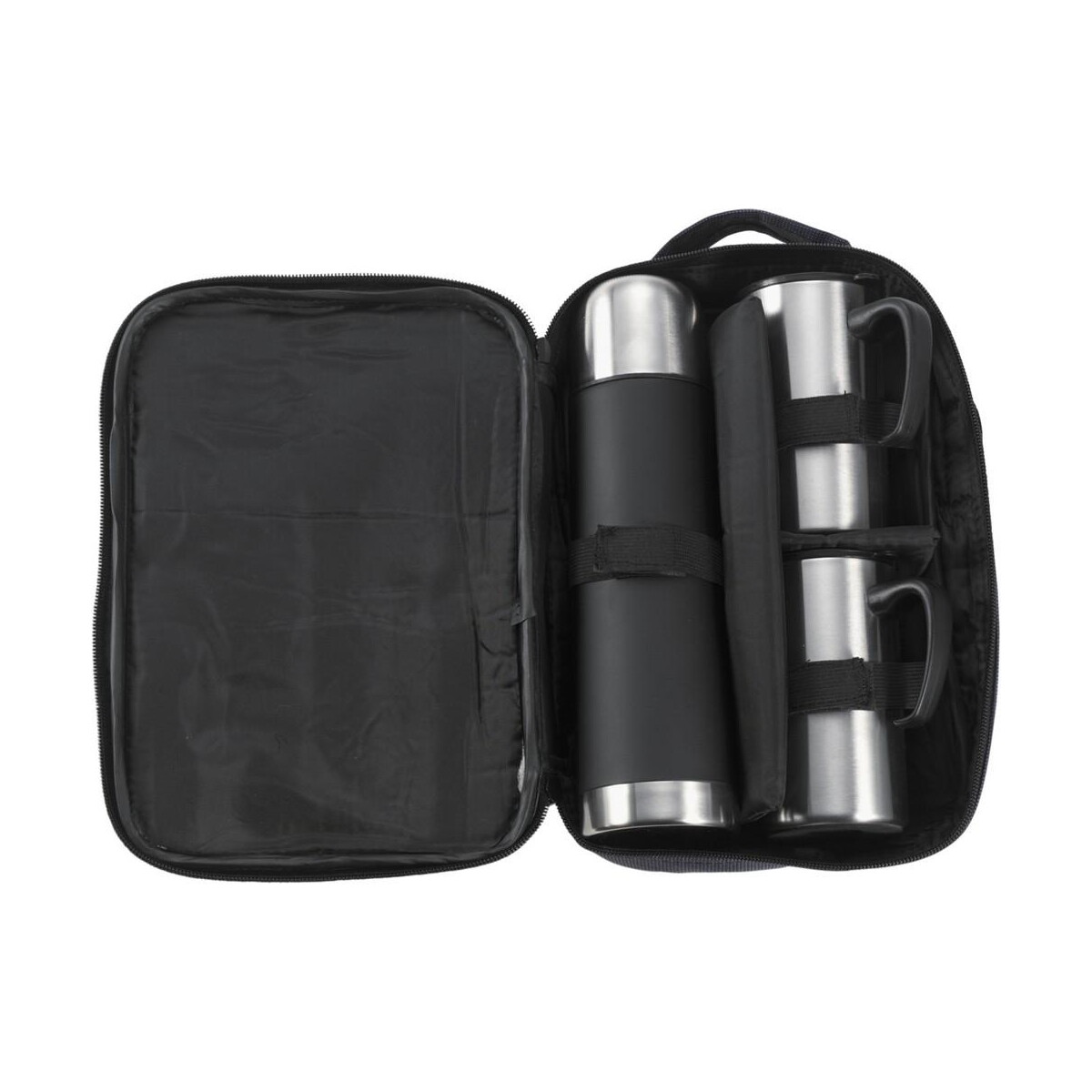 Termosy z logo – termos 500 ml i 2 kubki 260 ml V4635-00_AAA04 Termos 500 ml i 2 kubki 260 ml V4635-00_AAA04