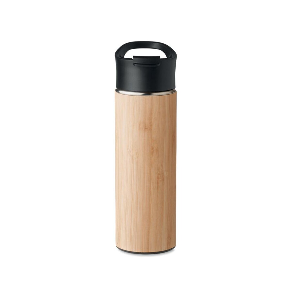 Termosy z logo – termos bambusowy 450ml nanda mo6371-40-side Termos bambusowy 450ml NANDA mo6371-40-side