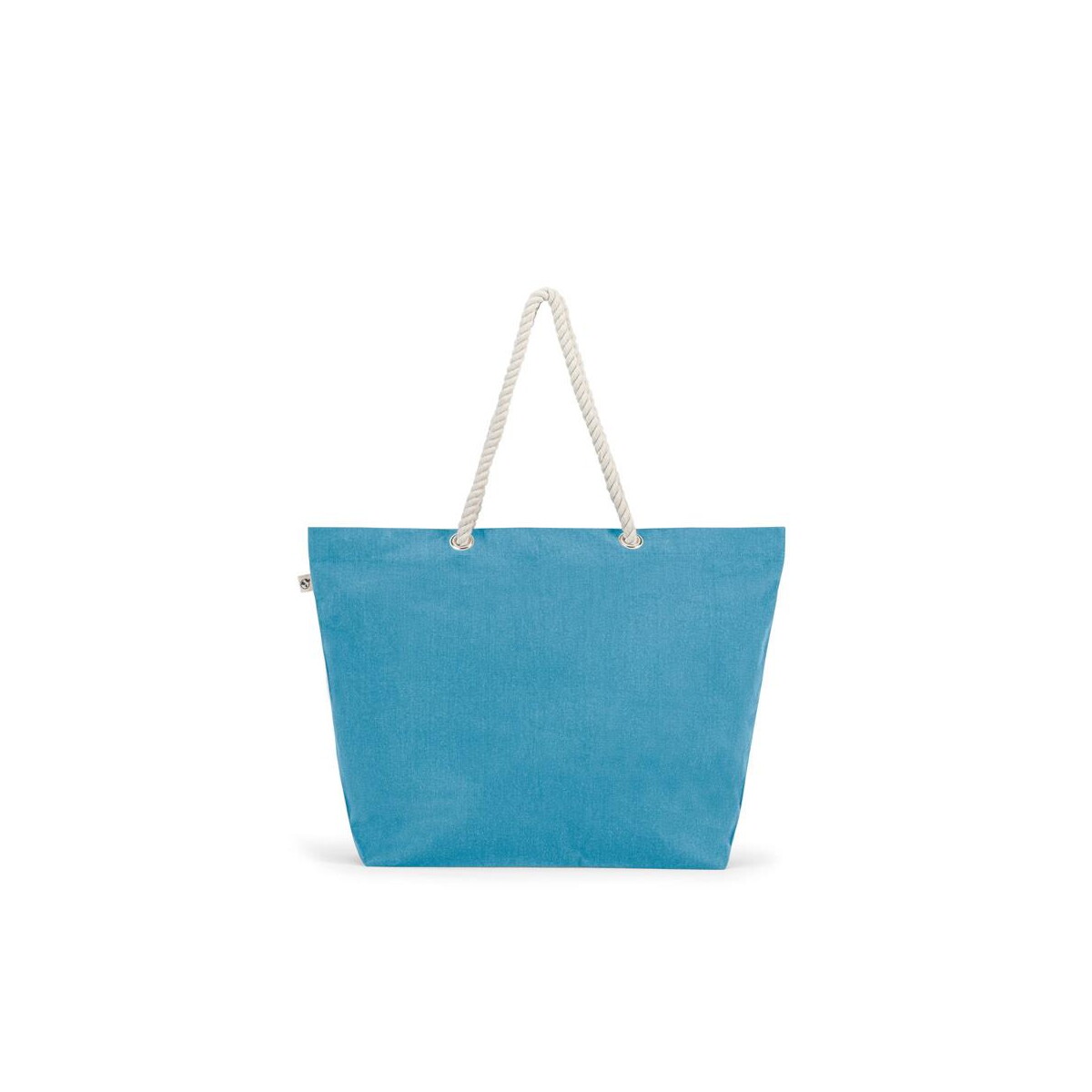 Torby bawełniane z logo – athens. torba plażowa z bawełny pochodzącej z recyklingu (70%) i poliestru pochodzącego z recyklingu (30%) (220 g/m²) 92539_124-a ATHENS. Torba plażowa z bawełny pochodzącej z recyklingu (70%) i poliestru pochodzącego z recyklingu (30%) (220 g/m²) 92539_124-a