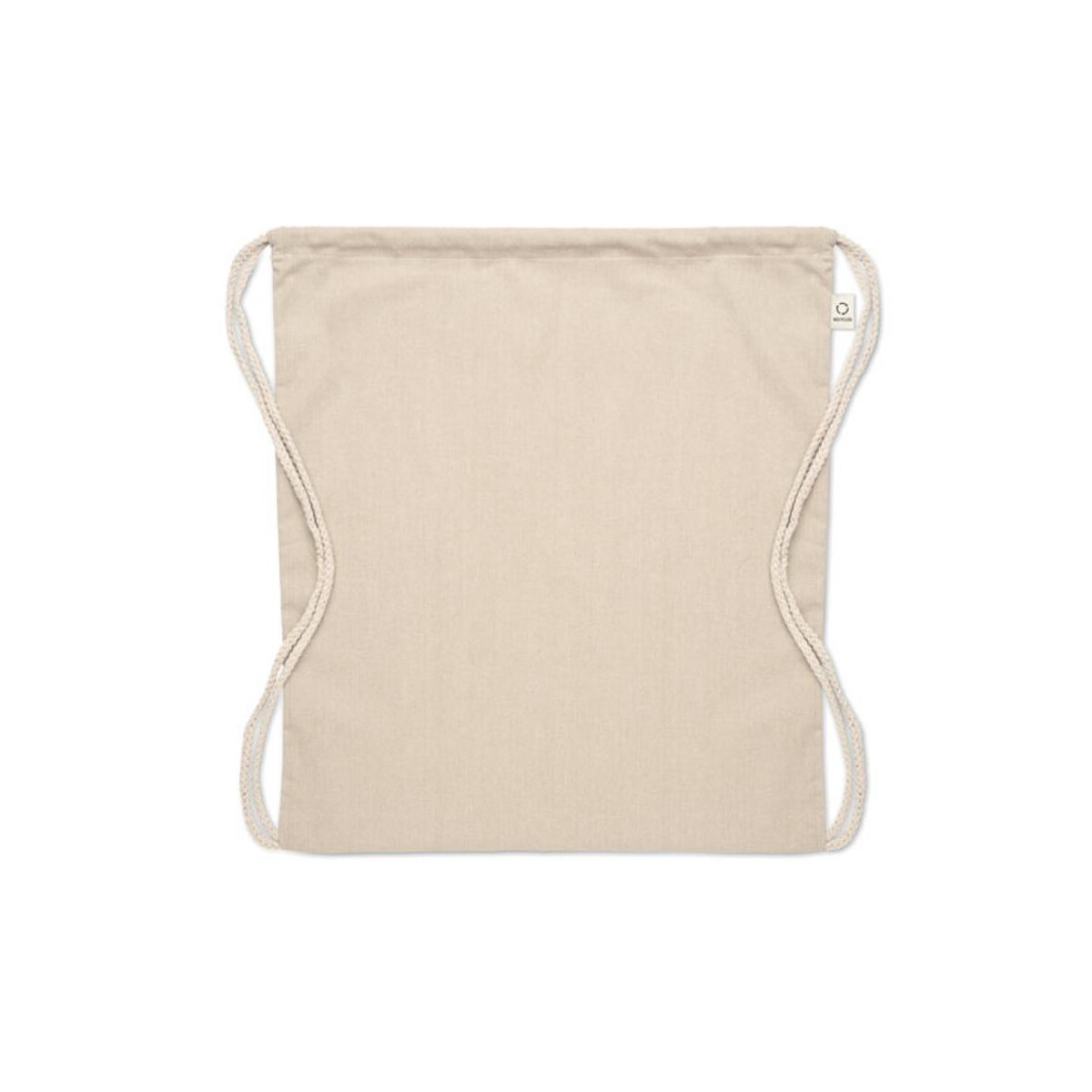 Torby bawełniane z logo – bawełniana torba z recyklingu cabetri mo2401-13-open Bawełniana torba z recyklingu CABETRI mo2401-13-open