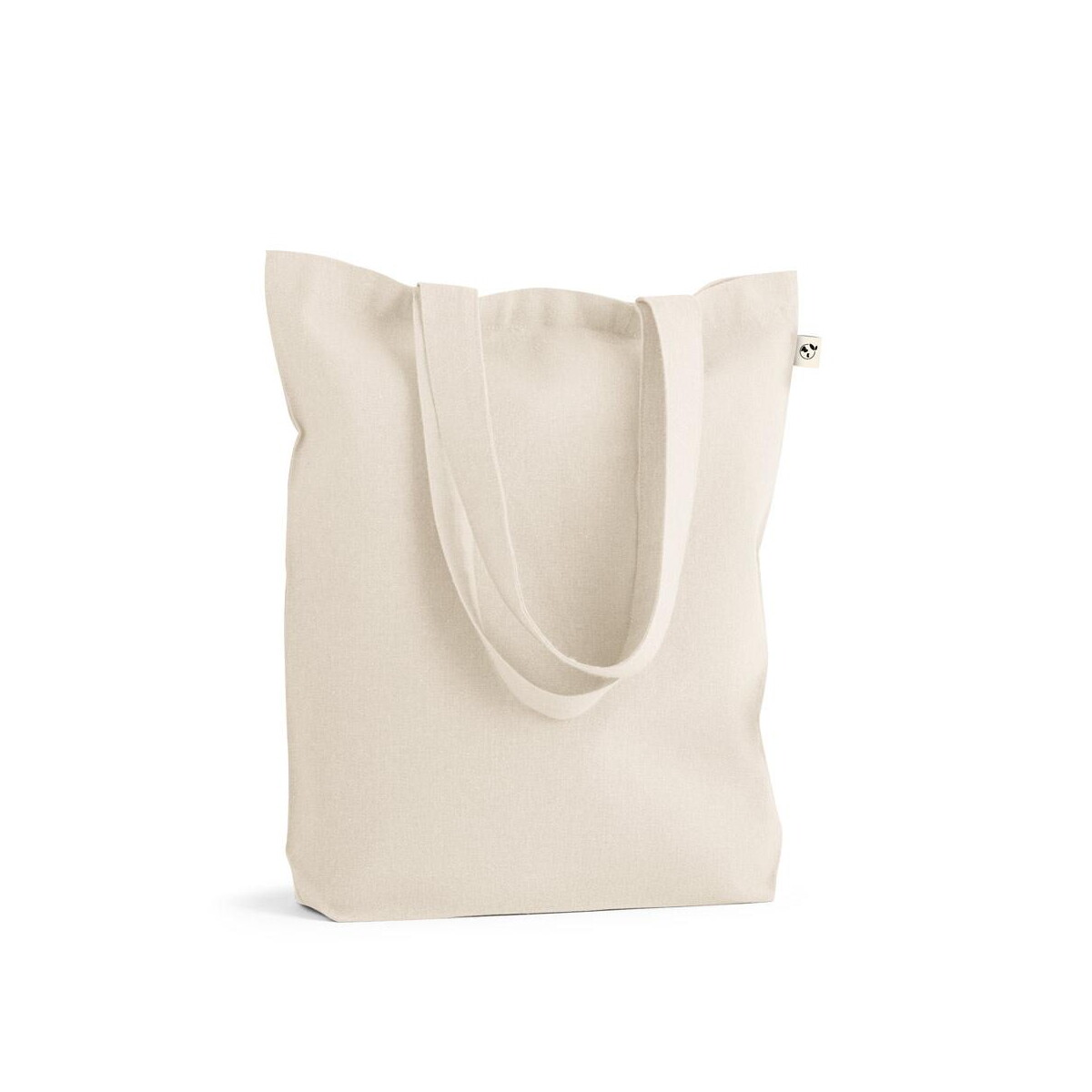 Torby bawełniane z logo – harbor. torba wykonana w bawełny pochodzącej z recyklingu (70%) i poliestru (30% rpet) (280 g/m²) 92397_150-c HARBOR. Torba wykonana w bawełny pochodzącej z recyklingu (70%) i poliestru (30% rPET) (280 g/m²) 92397_150-c