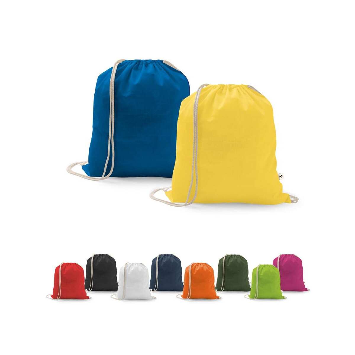 Torby bawełniane z logo – istanbul. plecak wykonany w recyklingowanej bawełny (70%), poliestru (30% rpet) (150 g/m²) 92083_set ISTANBUL. Plecak wykonany w recyklingowanej bawełny (70%), poliestru (30% rPET) (150 g/m²) 92083_set