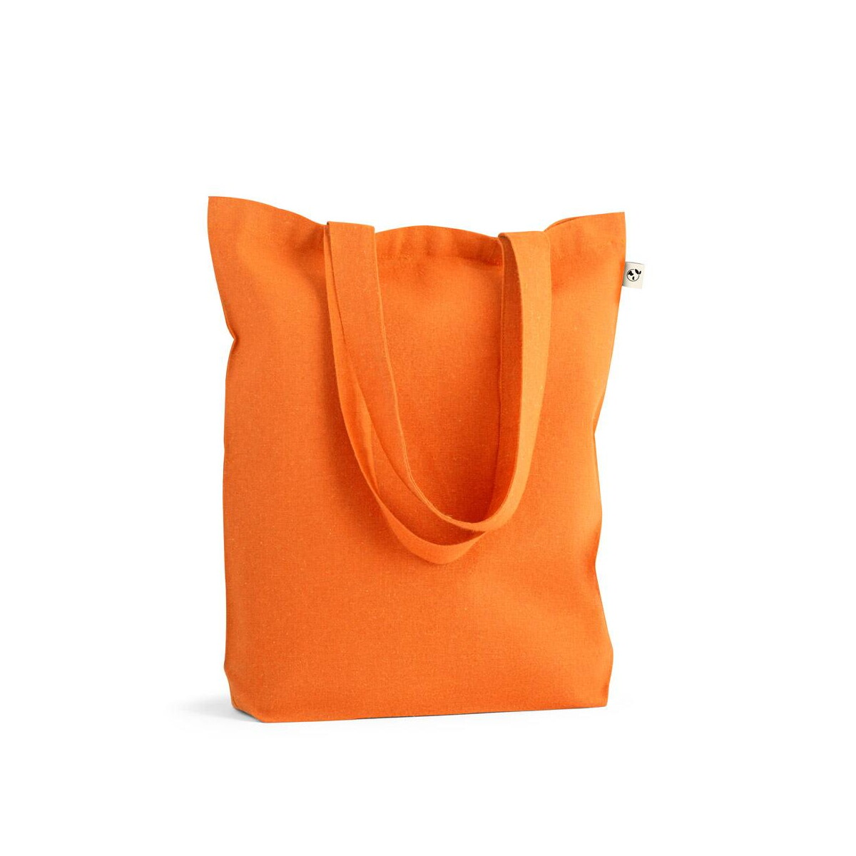 Torby bawełniane z logo – merida. torba z bawełny (50%), bawełny z recyklingu (30%) i poliester (20% rpet) (220 g/ m²) 92326_128-c MERIDA. Torba z bawełny (50%), bawełny z recyklingu (30%) i poliester (20% rPET) (220 g/ m²) 92326_128-c