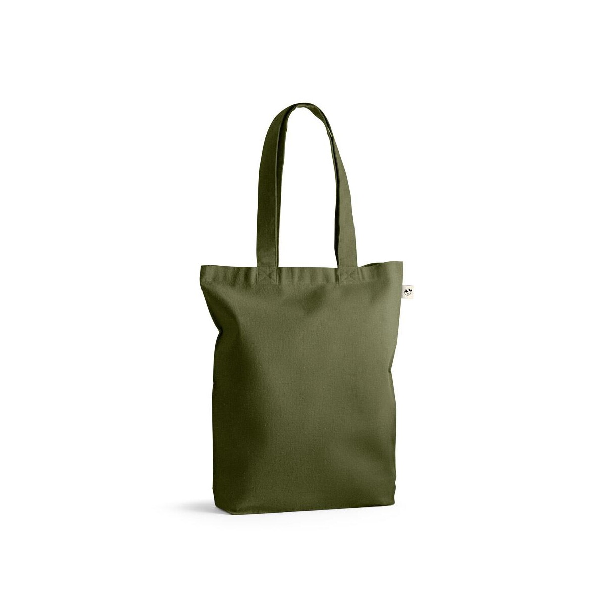 Torby bawełniane z logo – merida. torba z bawełny (50%), bawełny z recyklingu (30%) i poliester (20% rpet) (220 g/ m²) 92326_129 MERIDA. Torba z bawełny (50%), bawełny z recyklingu (30%) i poliester (20% rPET) (220 g/ m²) 92326_129