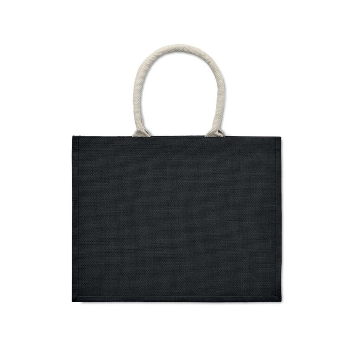 Torby bawełniane z logo – torba jutowa, bawełn. uchwyt aura mo6443-03-back Torba jutowa, bawełn. uchwyt AURA mo6443-03-back