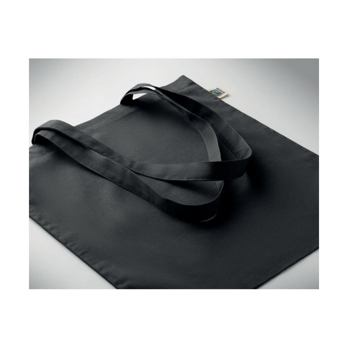Torby bawełniane z logo – torba na zakupy fairtrade 180gr osole+ colour mo2589-03-detail Torba na zakupy Fairtrade 180gr OSOLE+ COLOUR mo2589-03-detail
