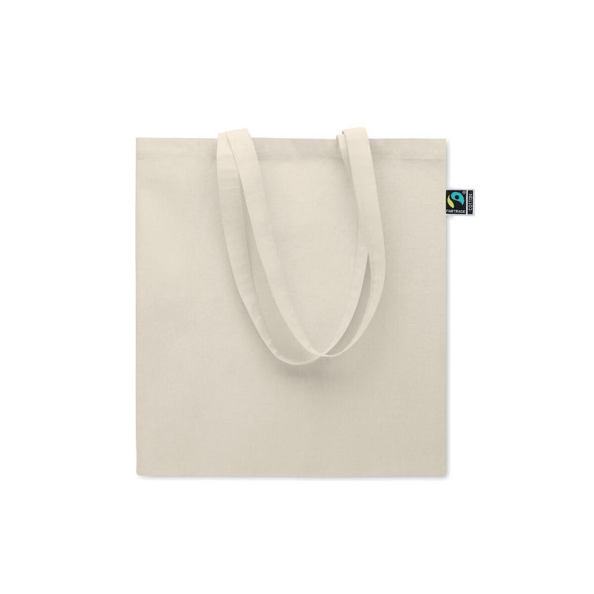 Torby bawełniane z logo – torba na zakupy fairtrade 180gr osole ++ mo2094-13-side Torba na zakupy Fairtrade 180gr OSOLE ++ mo2094-13-side