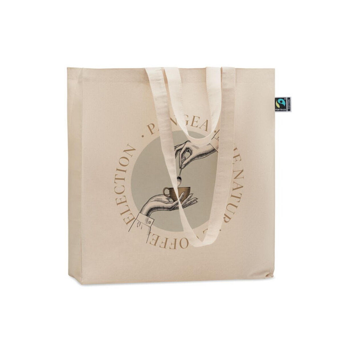 Torby bawełniane z logo – torba na zakupy fairtrade 180gr osole ++ mo2094-13-top Torba na zakupy Fairtrade 180gr OSOLE ++ mo2094-13-top