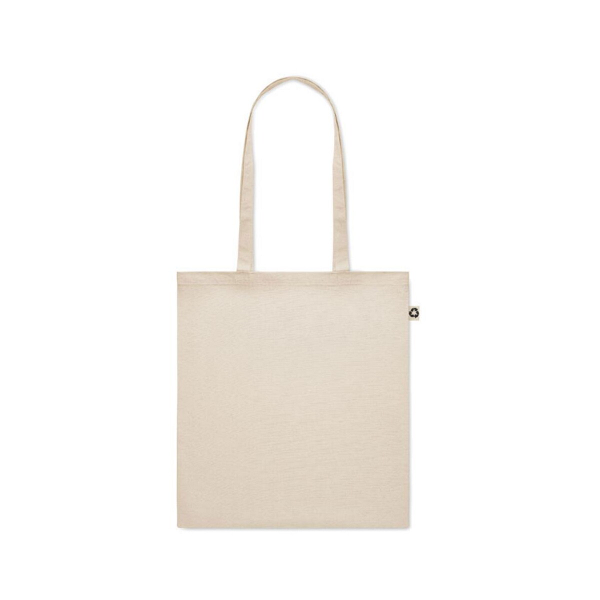 Torby bawełniane z logo – torba z bawełny z recyklingu zoco mo6673-13-side Torba z bawełny z recyklingu ZOCO mo6673-13-side