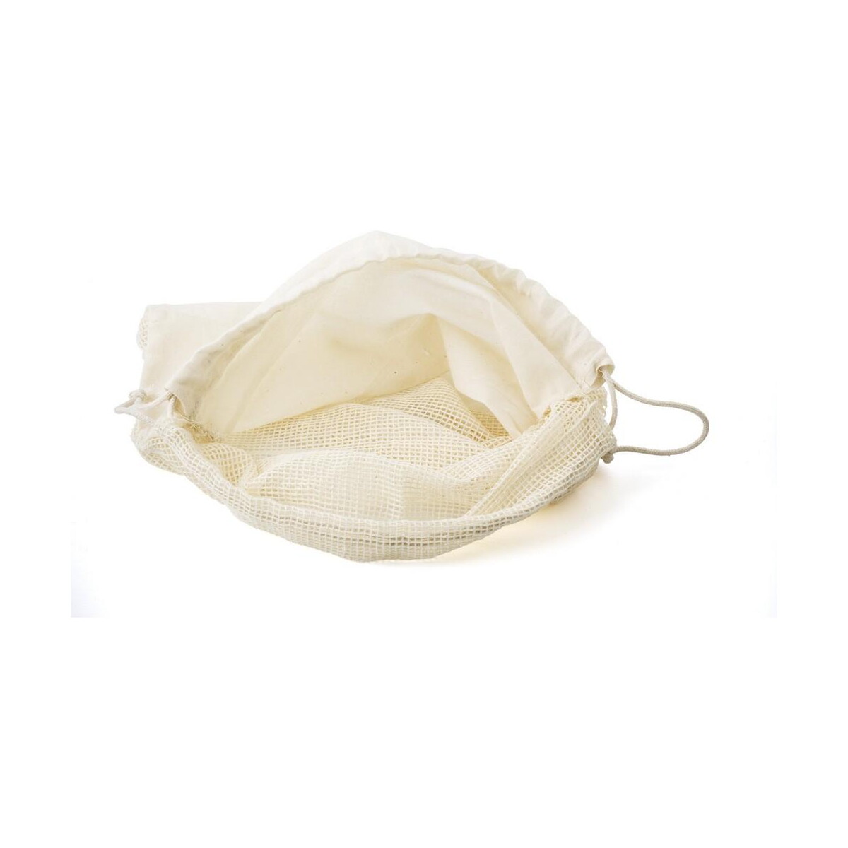 Torby bawełniane z logo – worek na owoce i warzywa z bawełny organicznej V0950-00_AAA02 Worek na owoce i warzywa z bawełny organicznej V0950-00_AAA02