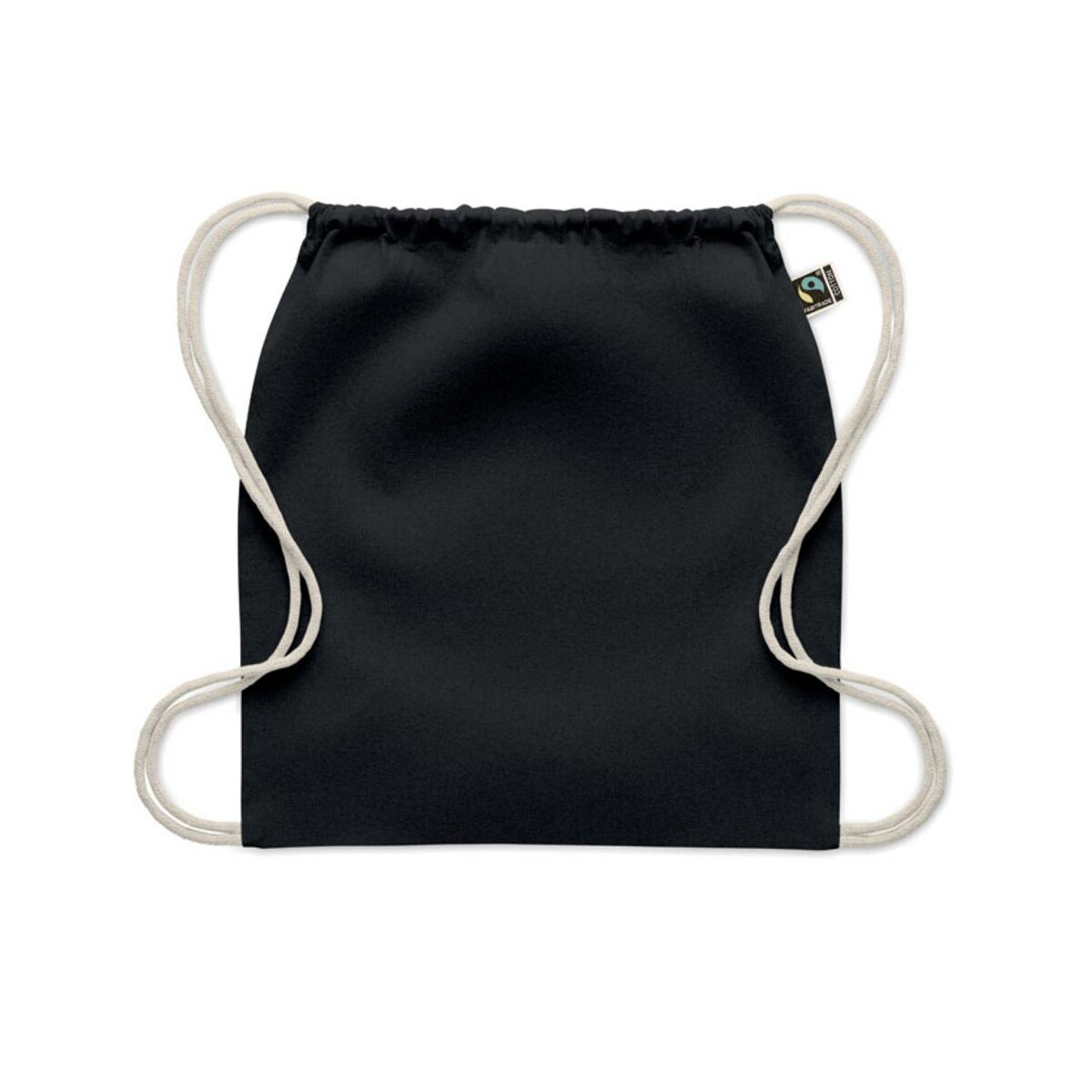 Torby bawełniane z logo – worek ze sznurkiem fairtrade 18 osole draw colour mo2591-03-back Worek ze sznurkiem Fairtrade 18 OSOLE DRAW COLOUR mo2591-03-back
