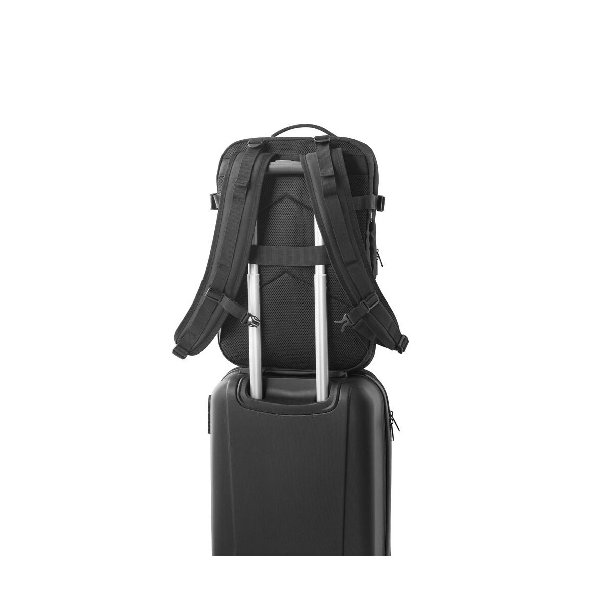 Torby na laptopa z logo – dallas. plecak podróżny z poliestru 600d o wysokiej gęstości z recyklingu na laptopa 17.3” 92318_103-d DALLAS. Plecak podróżny z poliestru 600D o wysokiej gęstości z recyklingu na laptopa 17.3” 92318_103-d
