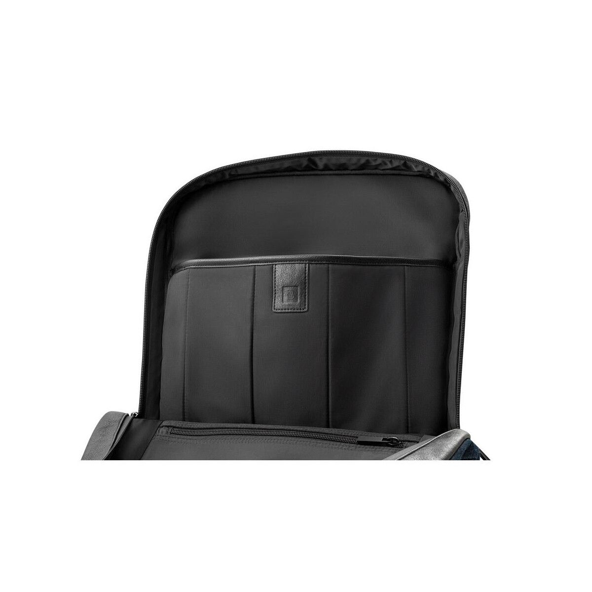Torby na laptopa z logo – divergent backpack i. plecak na laptopa do 15.6” z dżinsu i pu 92189_134-f DIVERGENT BACKPACK I. Plecak na laptopa do 15.6'' z dżinsu i PU 92189_134-f