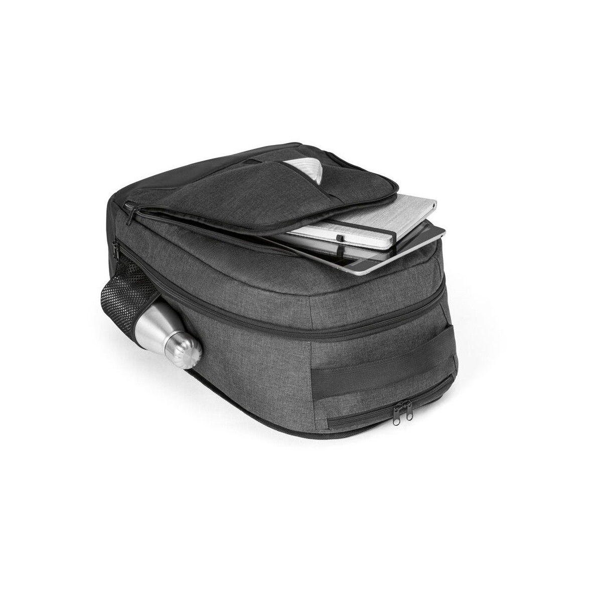Torby na laptopa z logo – eindhoven. plecak na kółkach na laptopa 15.6” z 600d 92145_133-e EINDHOVEN. Plecak na kółkach na laptopa 15.6'' z 600D 92145_133-e