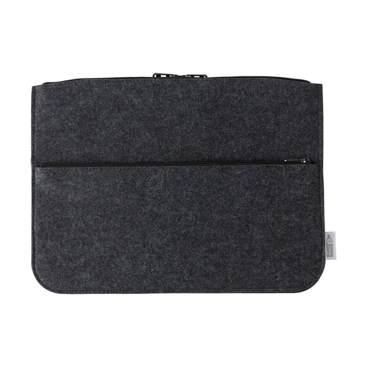Etui na laptopa 14" z filcu RPET, teczka na dokumenty V1256-15_AAB01