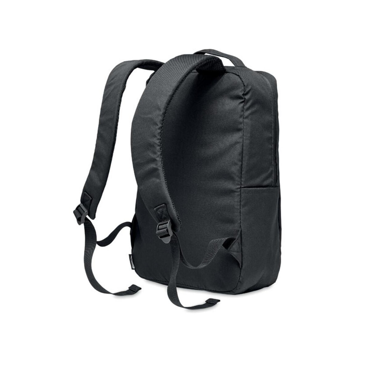 Torby na laptopa z logo – plecak na komputer z 300d rpet seoul mo6328-03-side Plecak na komputer z 300D RPET SEOUL mo6328-03-side