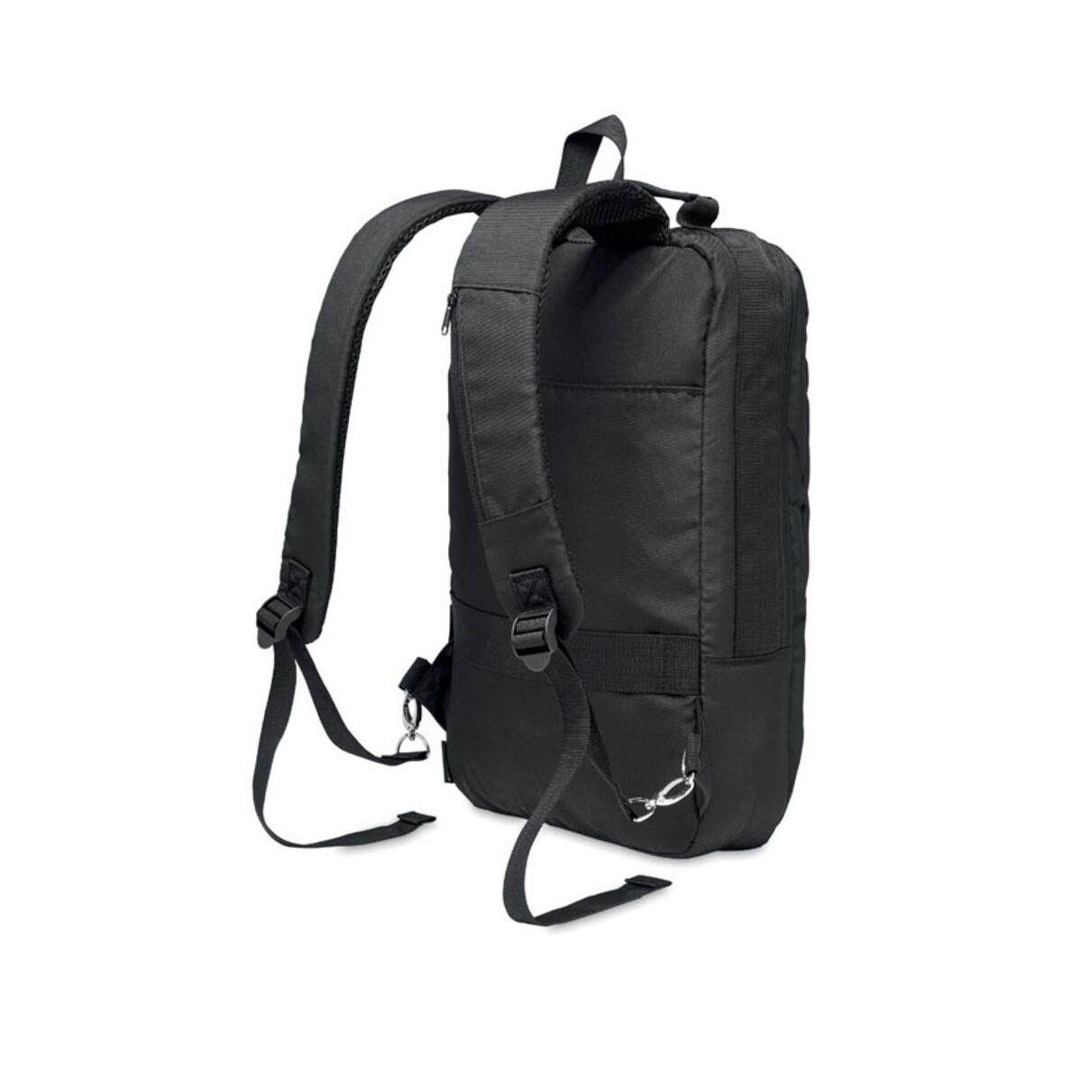 Torby na laptopa z logo – plecak na komputer z 300d rpet singapore mo6329-03-back Plecak na komputer z 300D RPET SINGAPORE mo6329-03-back
