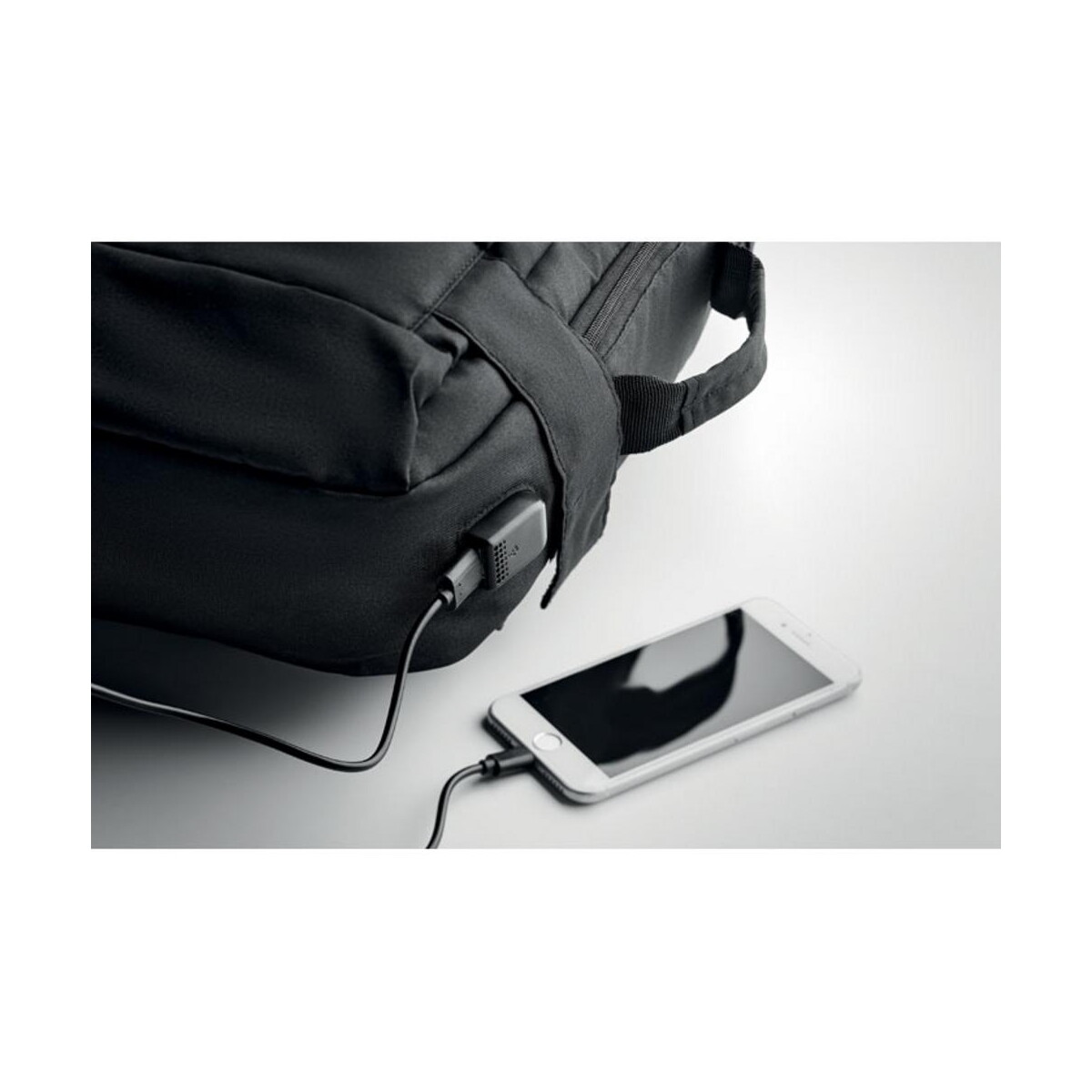 Torby na laptopa z logo – plecak na komputer z 300d rpet singapore mo6329-03-detail Plecak na komputer z 300D RPET SINGAPORE mo6329-03-detail