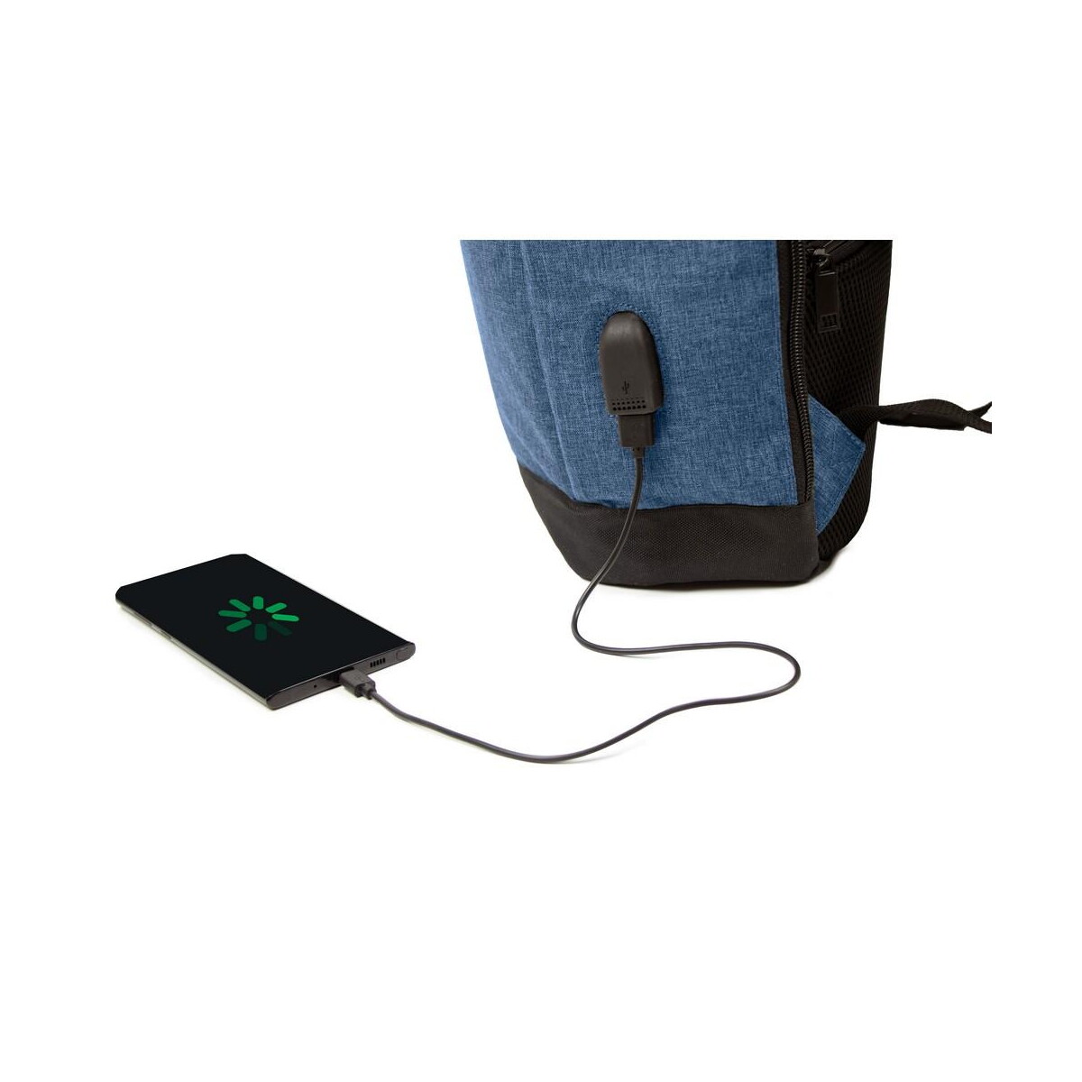Torby na laptopa z logo – plecak na laptopa 15,6″ rpet b’right | henry V8298-04_IDE02 Plecak na laptopa 15,6