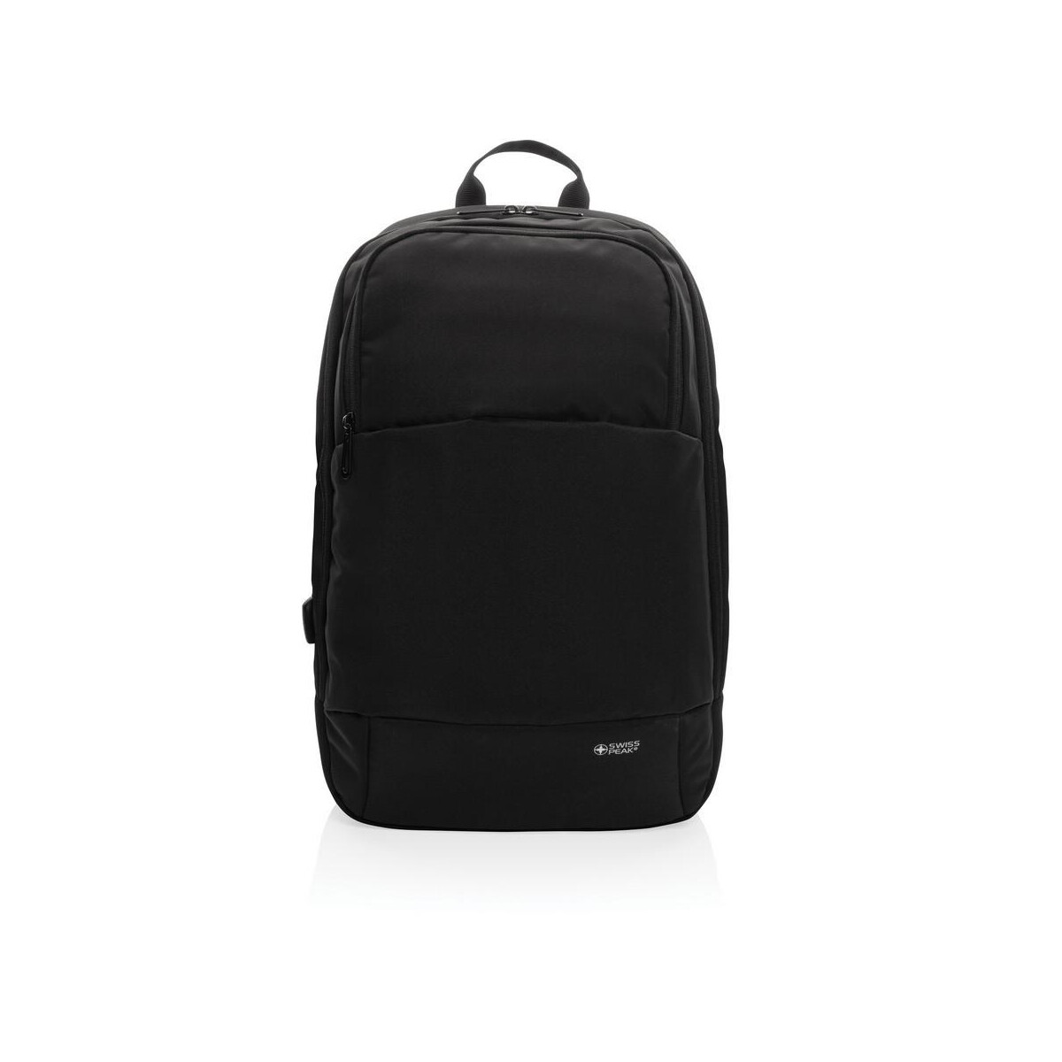 Torby na laptopa z logo – plecak na laptopa 15,6″ swiss peak aware™ rpet P763.101__B_2 Plecak na laptopa 15,6