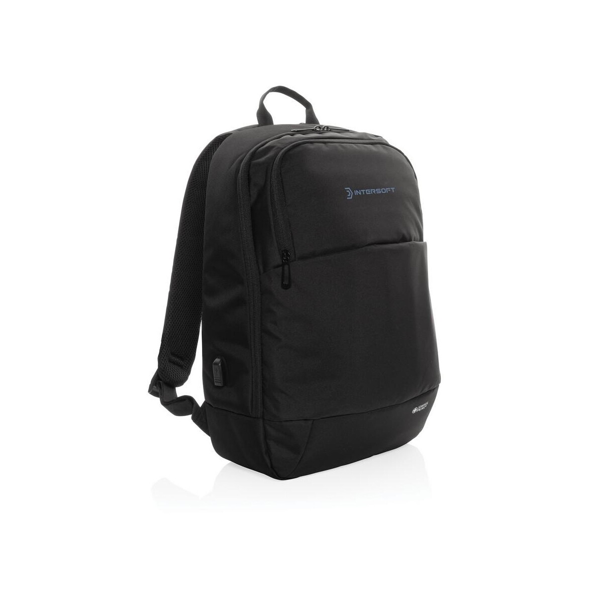 Torby na laptopa z logo – plecak na laptopa 15,6″ swiss peak aware™ rpet P763.101__D_100 Plecak na laptopa 15,6