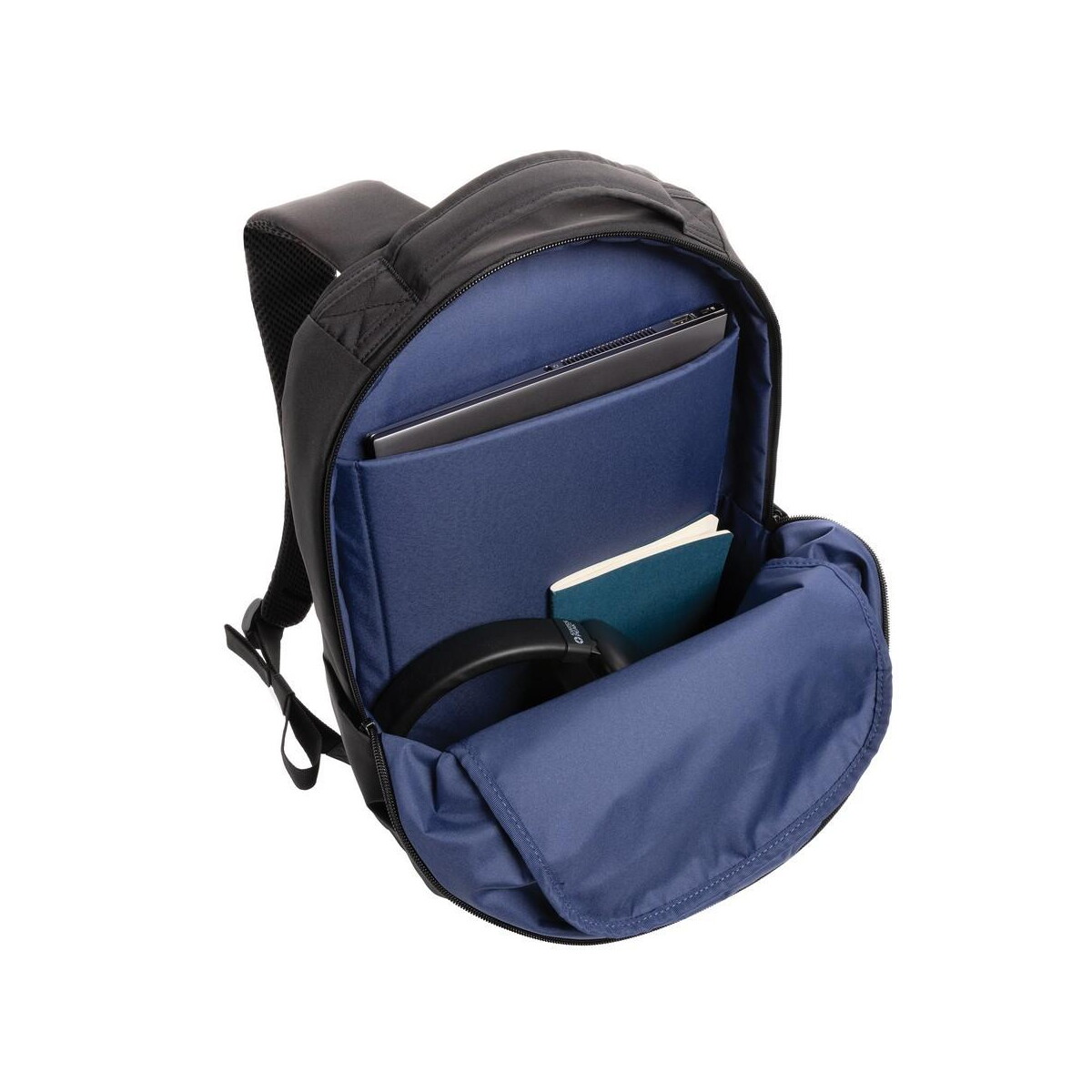 Torby na laptopa z logo – plecak na laptopa 15,6″ swiss peak brooke aware™ rpet P763.031__B_3 Plecak na laptopa 15,6
